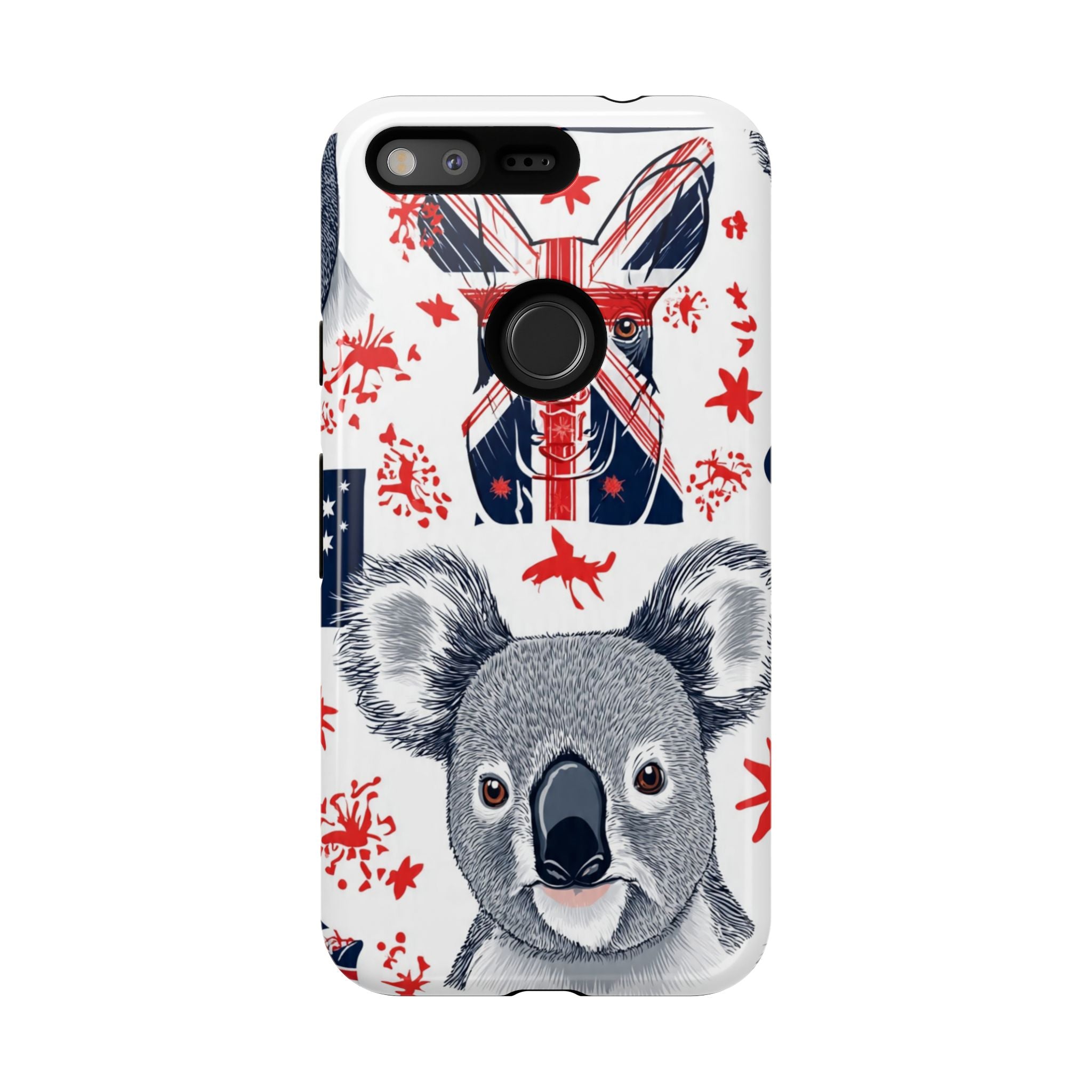 Koala Australia Flag Phone Case - Cute Aussie Animal Protective Case