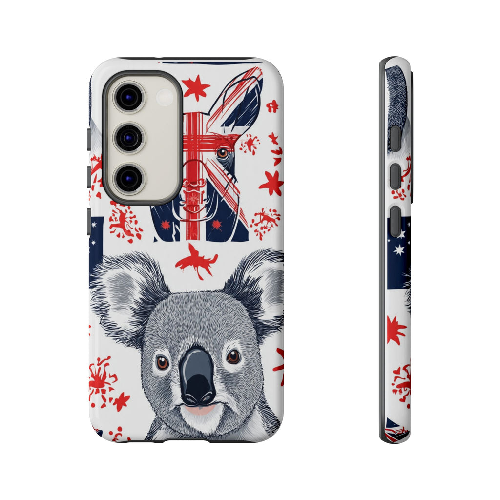 Koala Australia Flag Phone Case - Cute Aussie Animal Protective Case