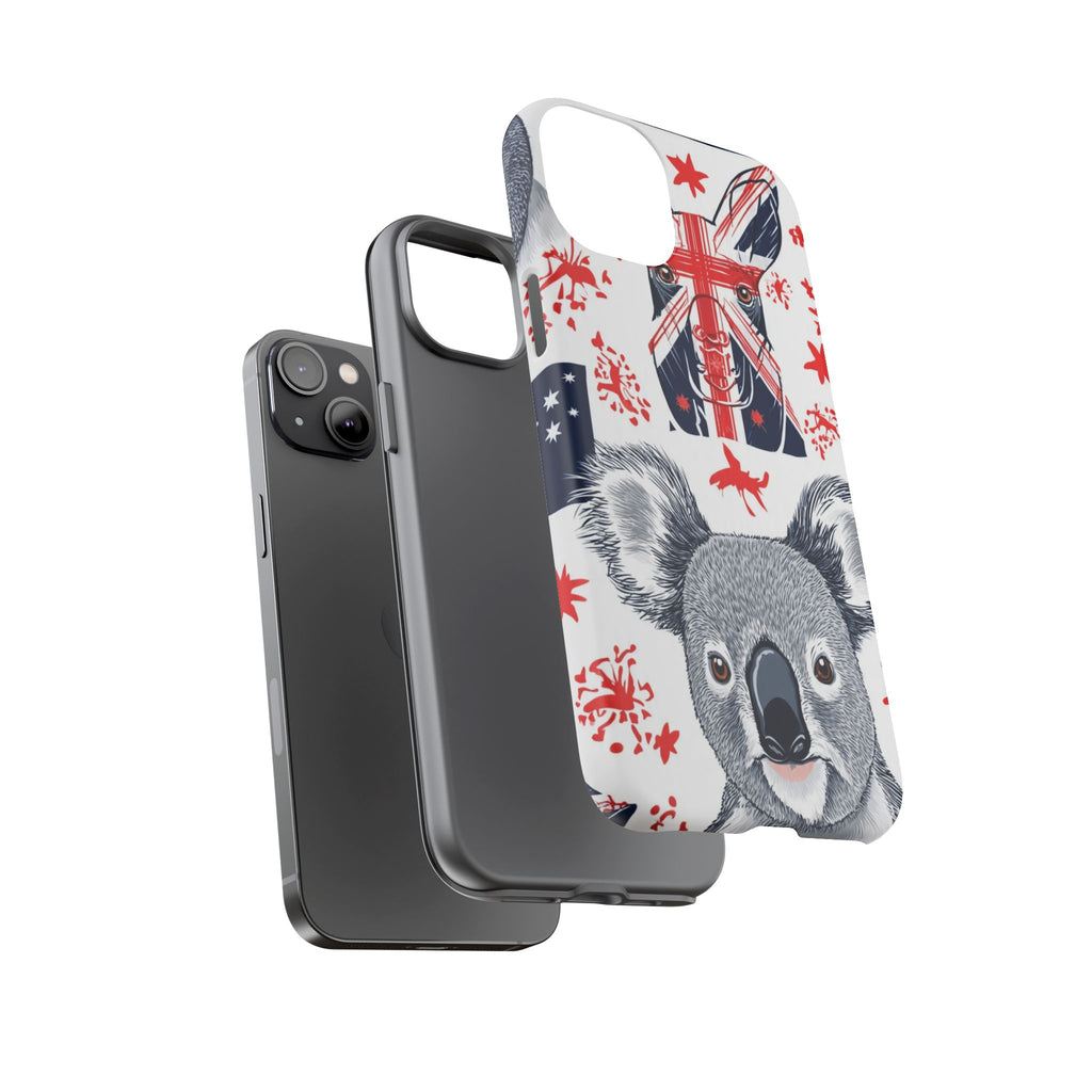 Koala Australia Flag Phone Case - Cute Aussie Animal Protective Case