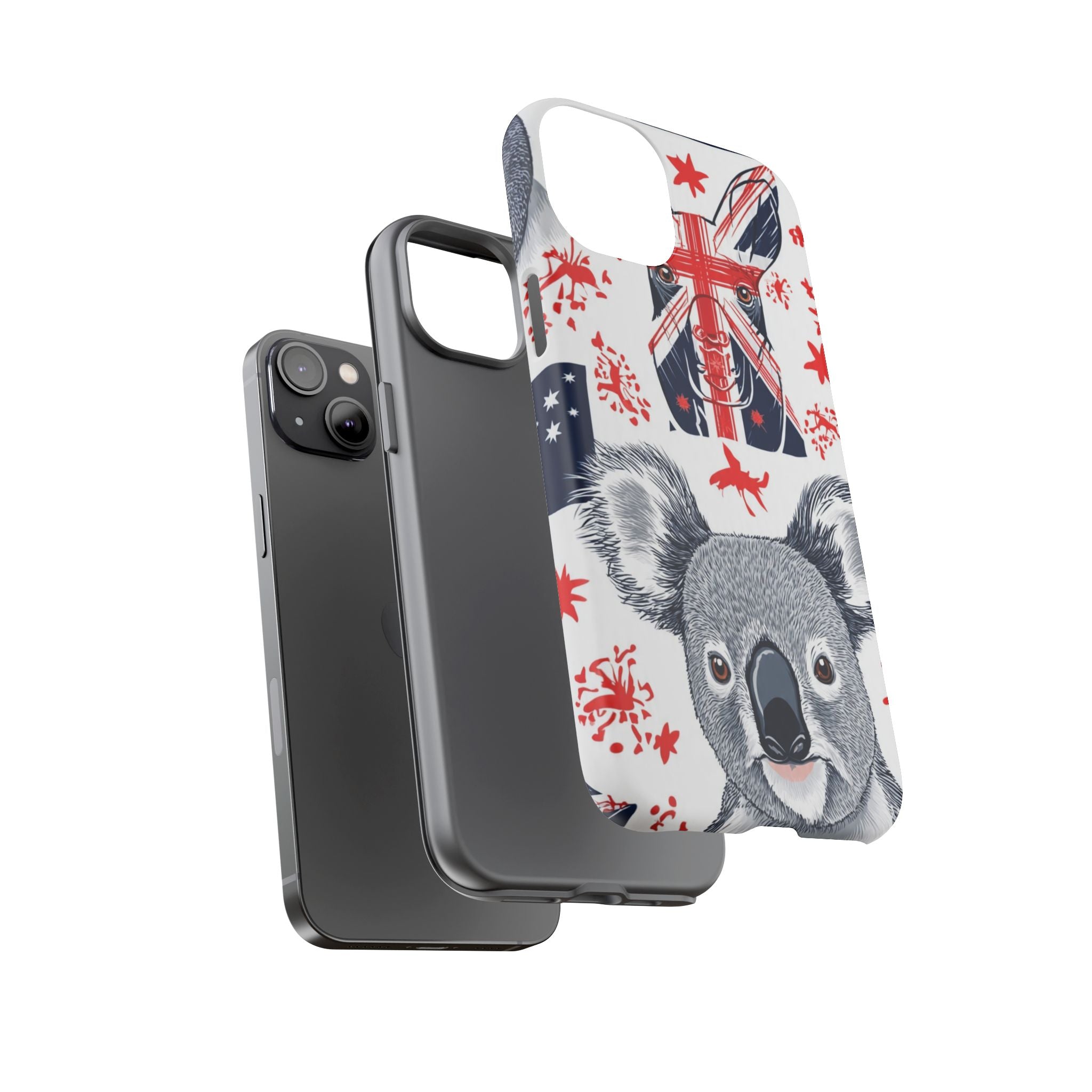 Koala Australia Flag Phone Case - Cute Aussie Animal Protective Case