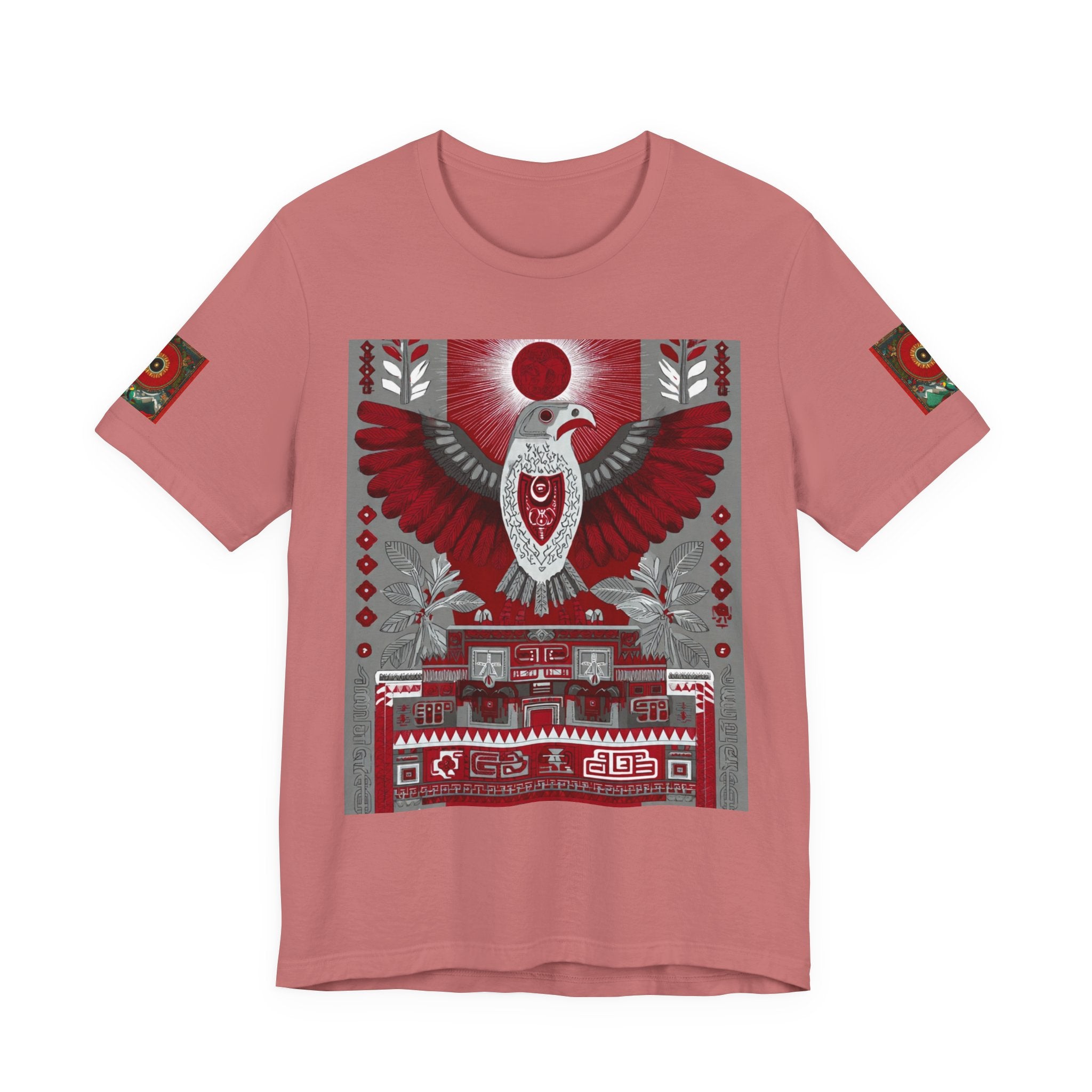 Inca Thunderbird Graphic Tee — Native-Inspired Eagle Art T-Shirt