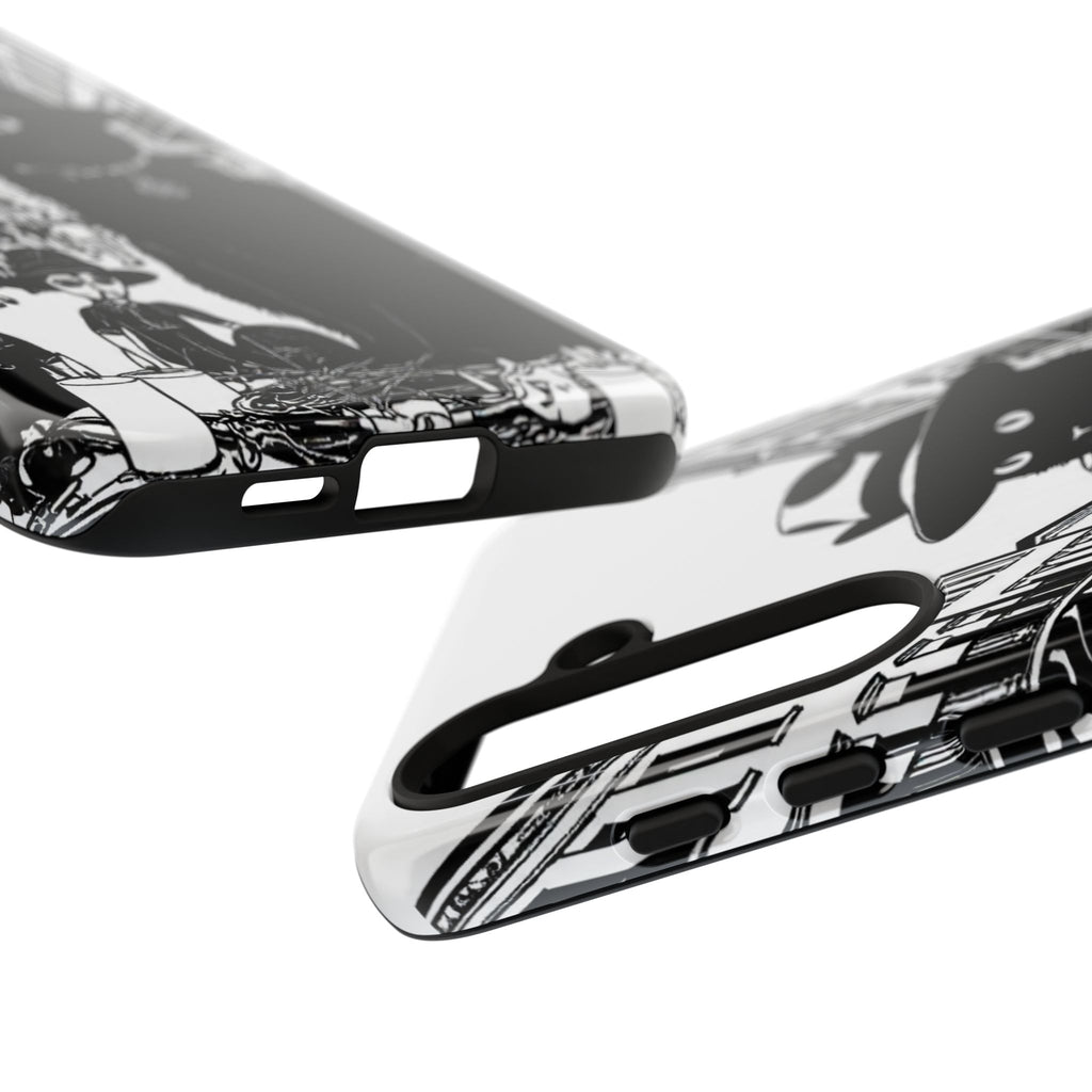 Phone Case — Noir Cat Street Art Design