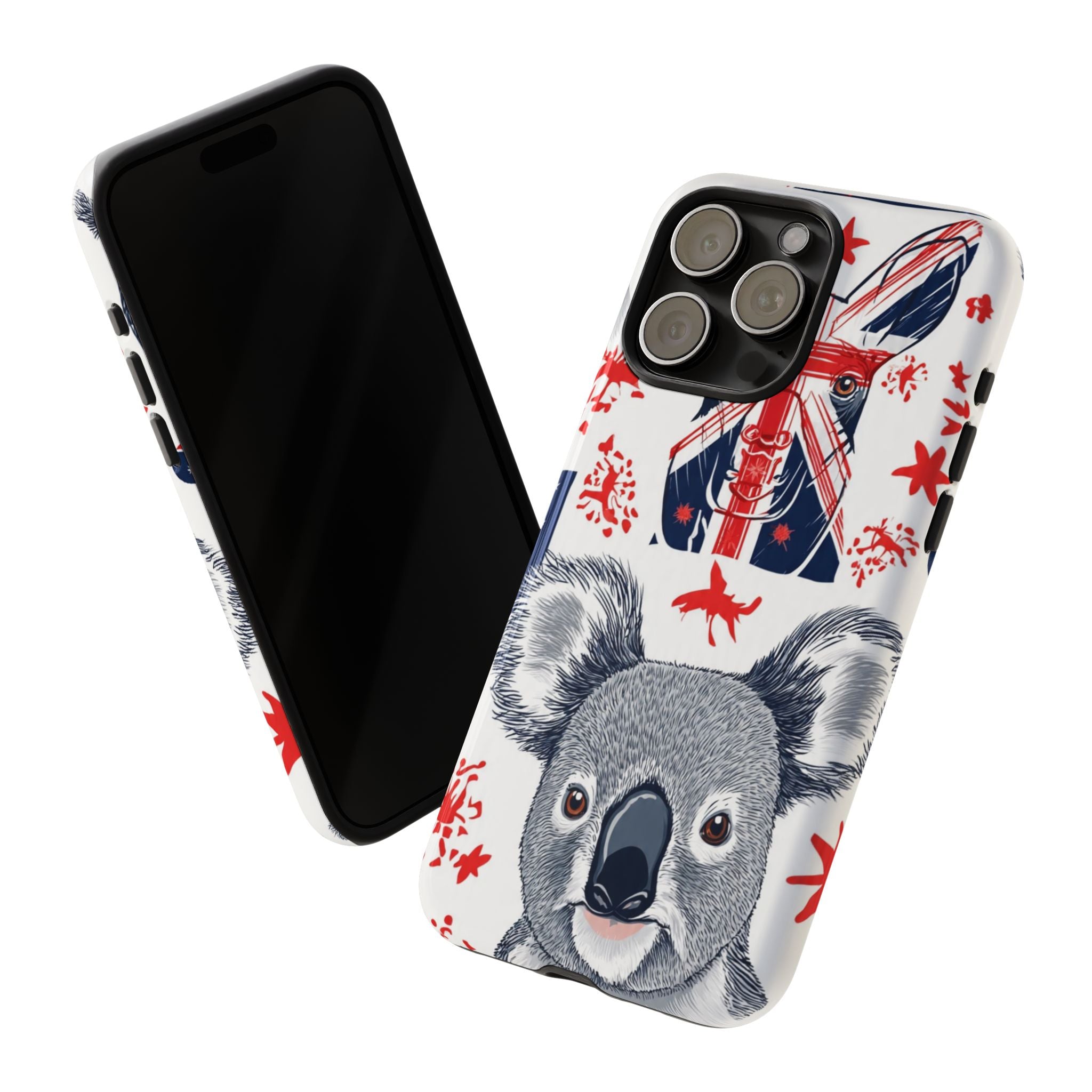 Koala Australia Flag Phone Case - Cute Aussie Animal Protective Case