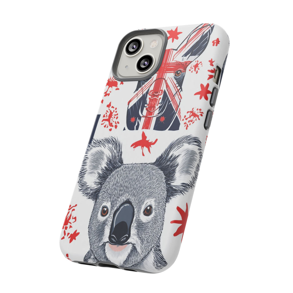 Koala Australia Flag Phone Case - Cute Aussie Animal Protective Case