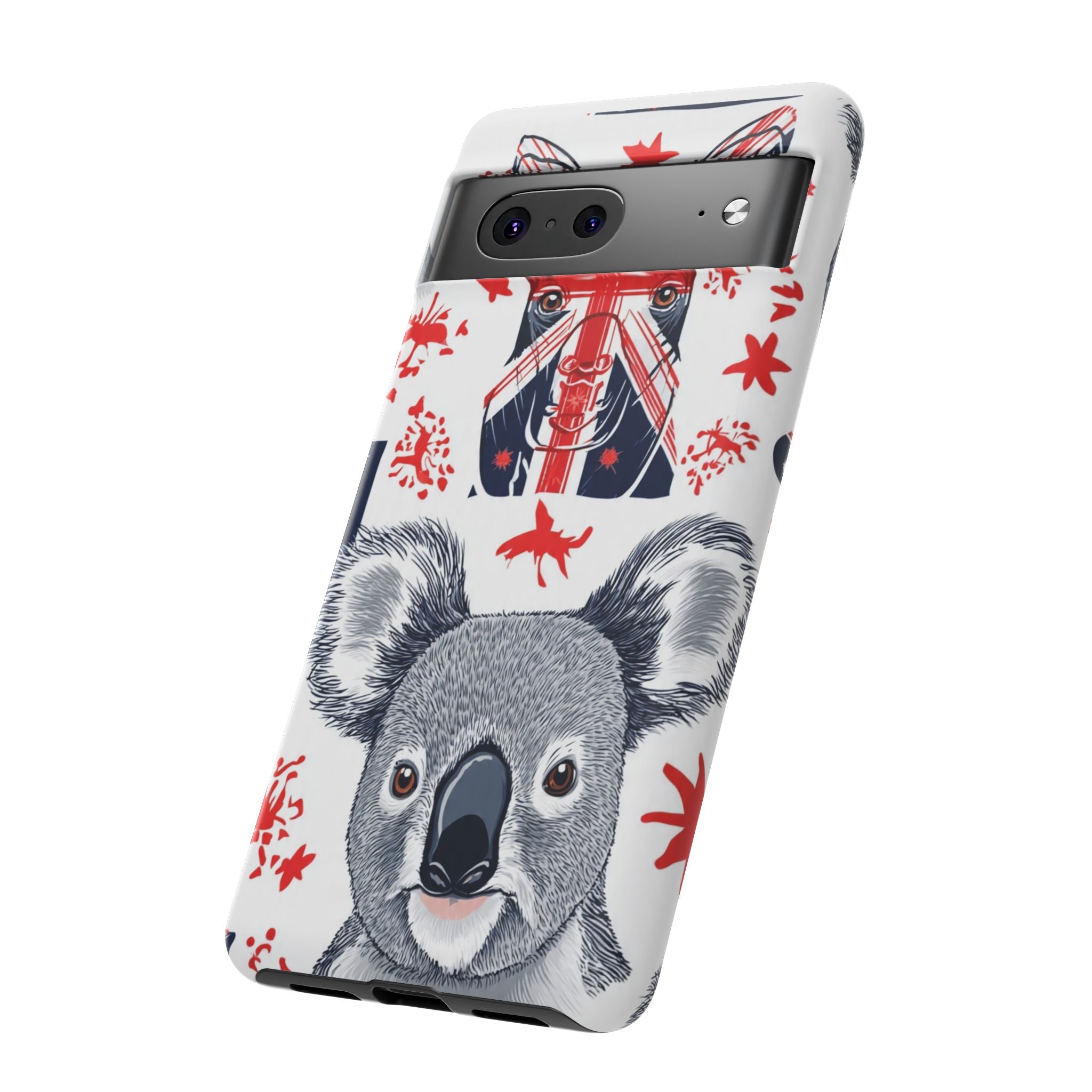 Koala Australia Flag Phone Case - Cute Aussie Animal Protective Case