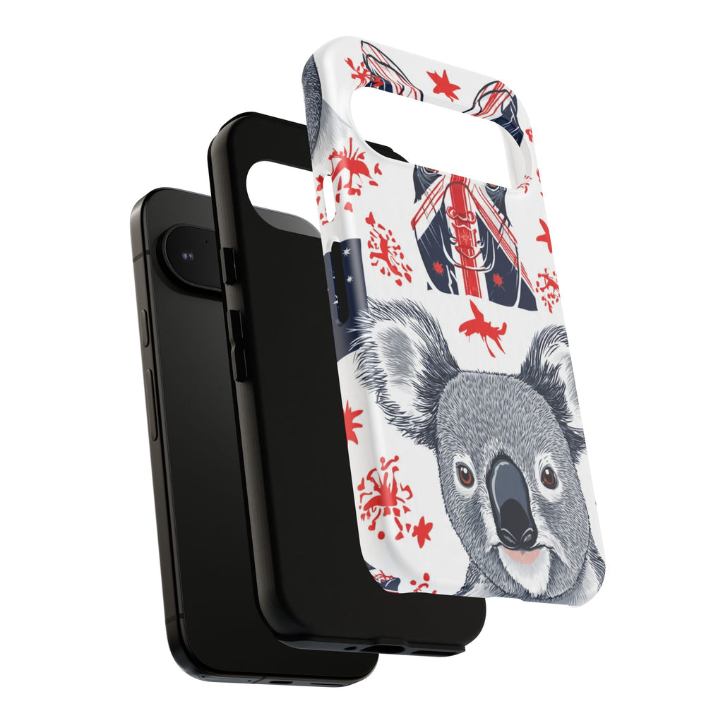 Koala Australia Flag Phone Case - Cute Aussie Animal Protective Case