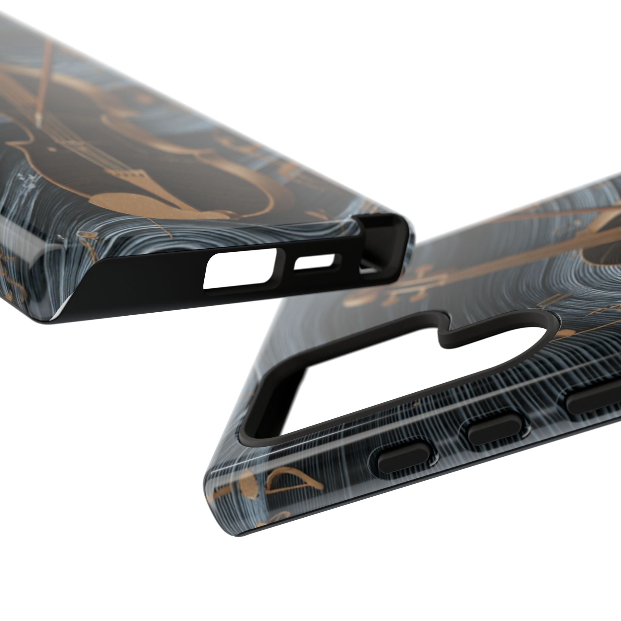 Violin Melody Tough Phone Case — Musical Instrument Art Protective Cover