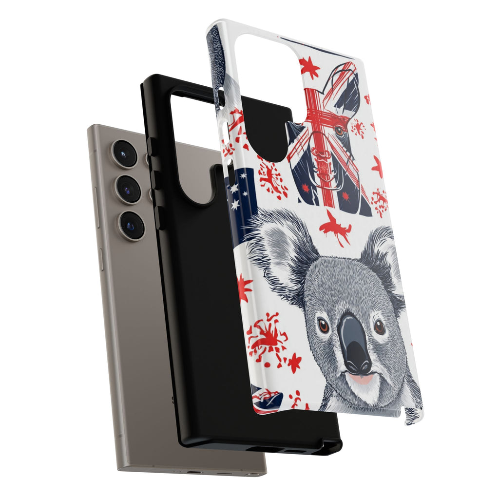 Koala Australia Flag Phone Case - Cute Aussie Animal Protective Case