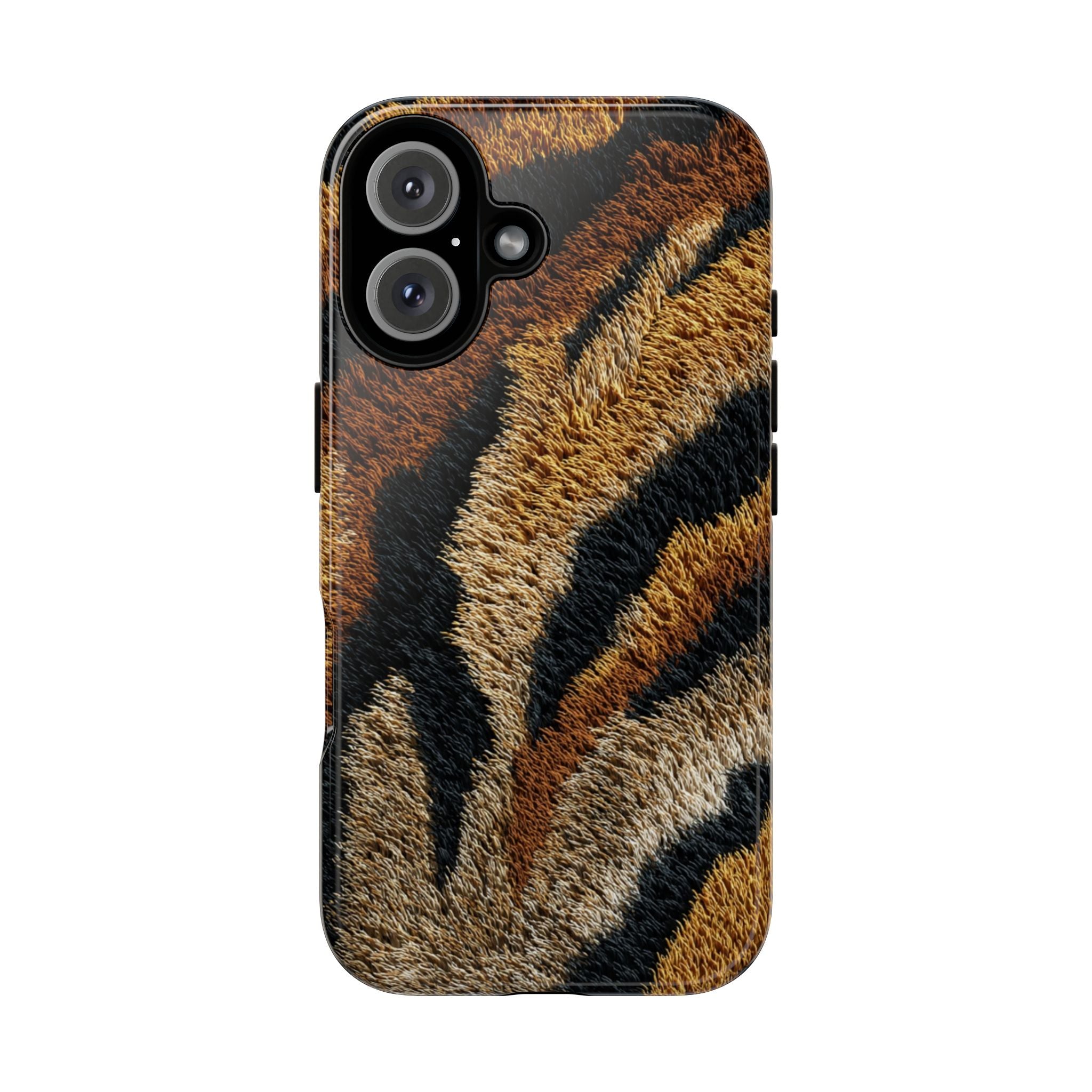 Tiger Fur Phone Case - Protective Animal Print iPhone Cover