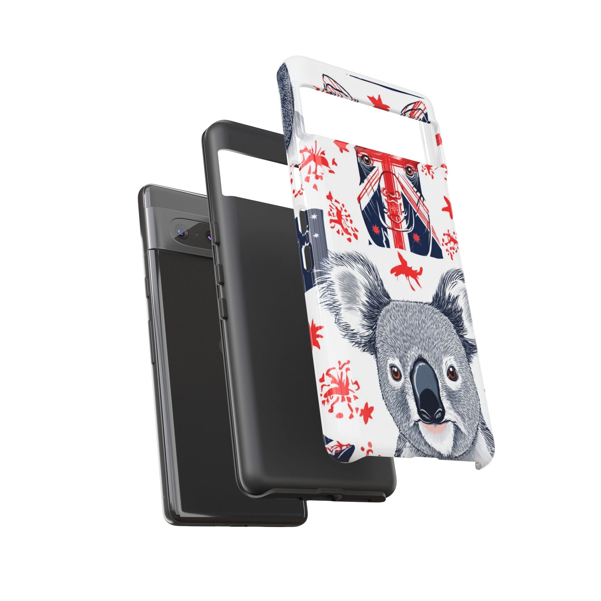 Koala Australia Flag Phone Case - Cute Aussie Animal Protective Case