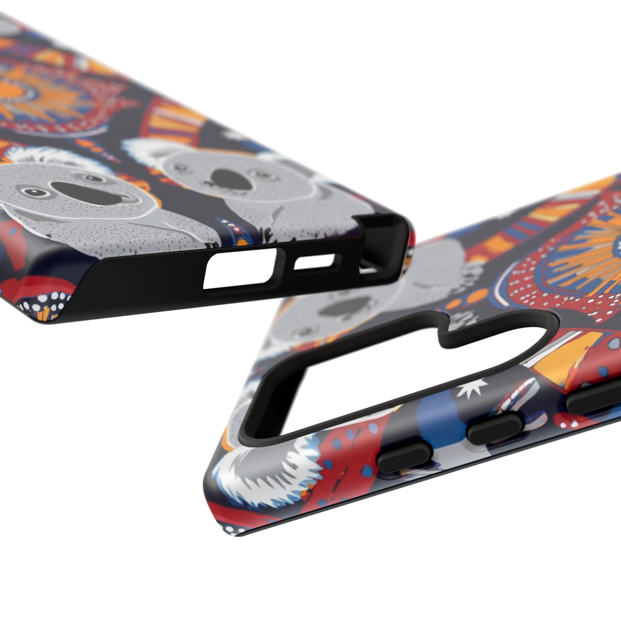 Koala Pattern Phone Case — Cute Indigenous-Inspired Design