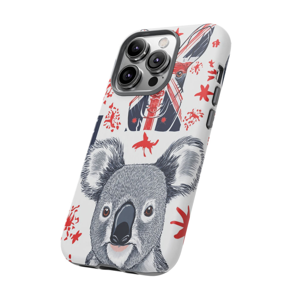 Koala Australia Flag Phone Case - Cute Aussie Animal Protective Case