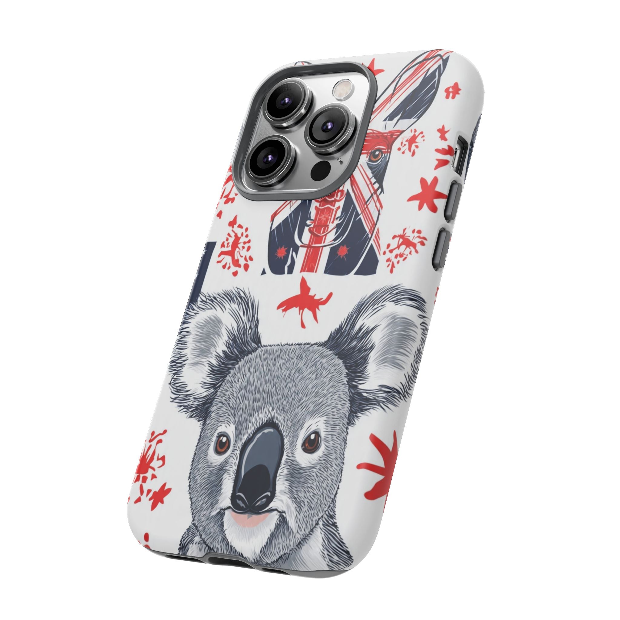 Koala Australia Flag Phone Case - Cute Aussie Animal Protective Case