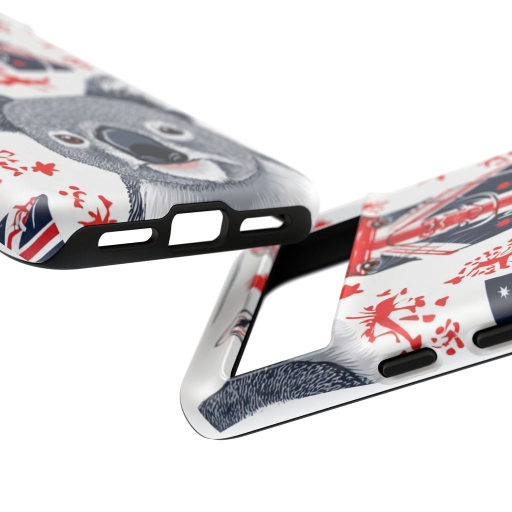 Koala Australia Flag Phone Case - Cute Aussie Animal Protective Case