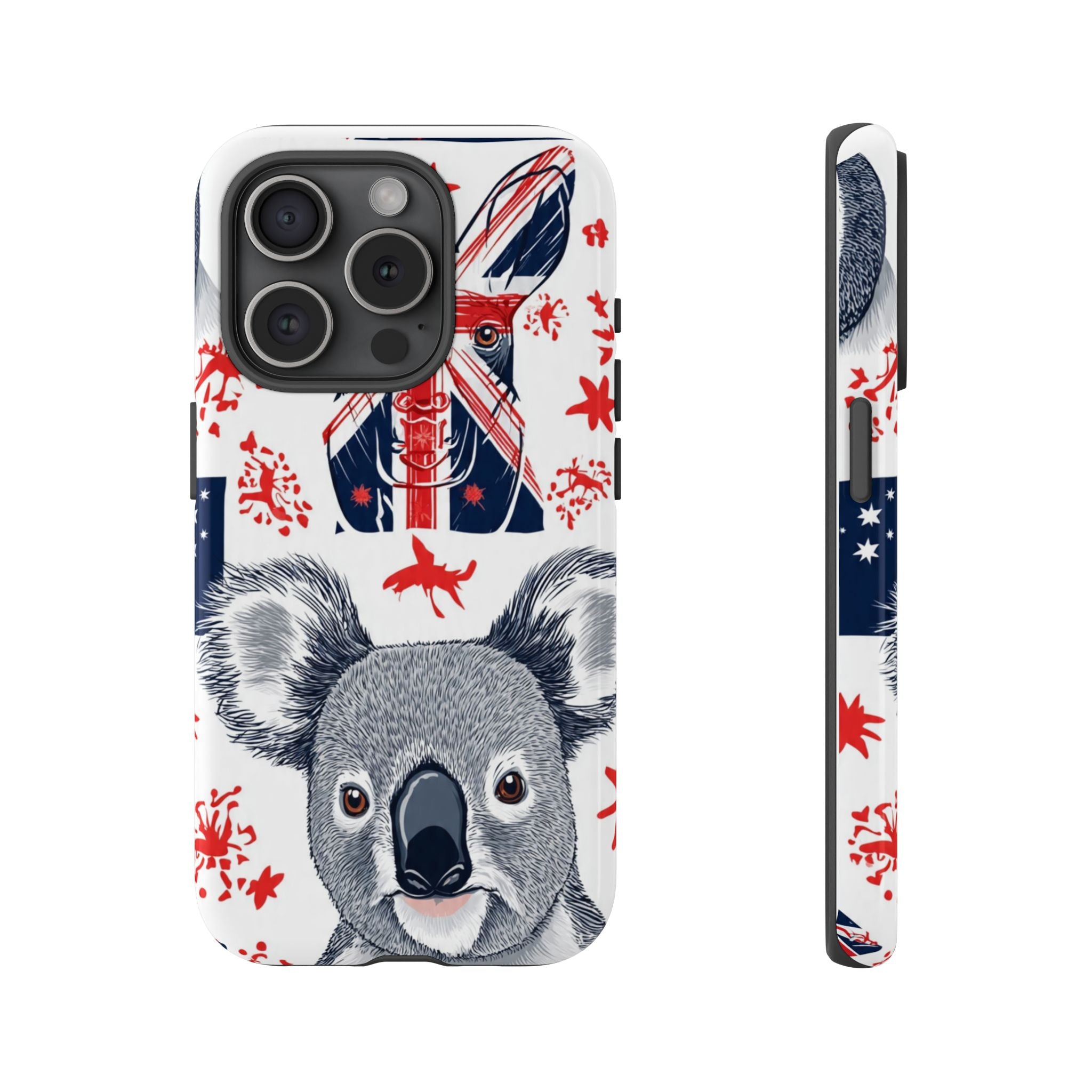 Koala Australia Flag Phone Case - Cute Aussie Animal Protective Case