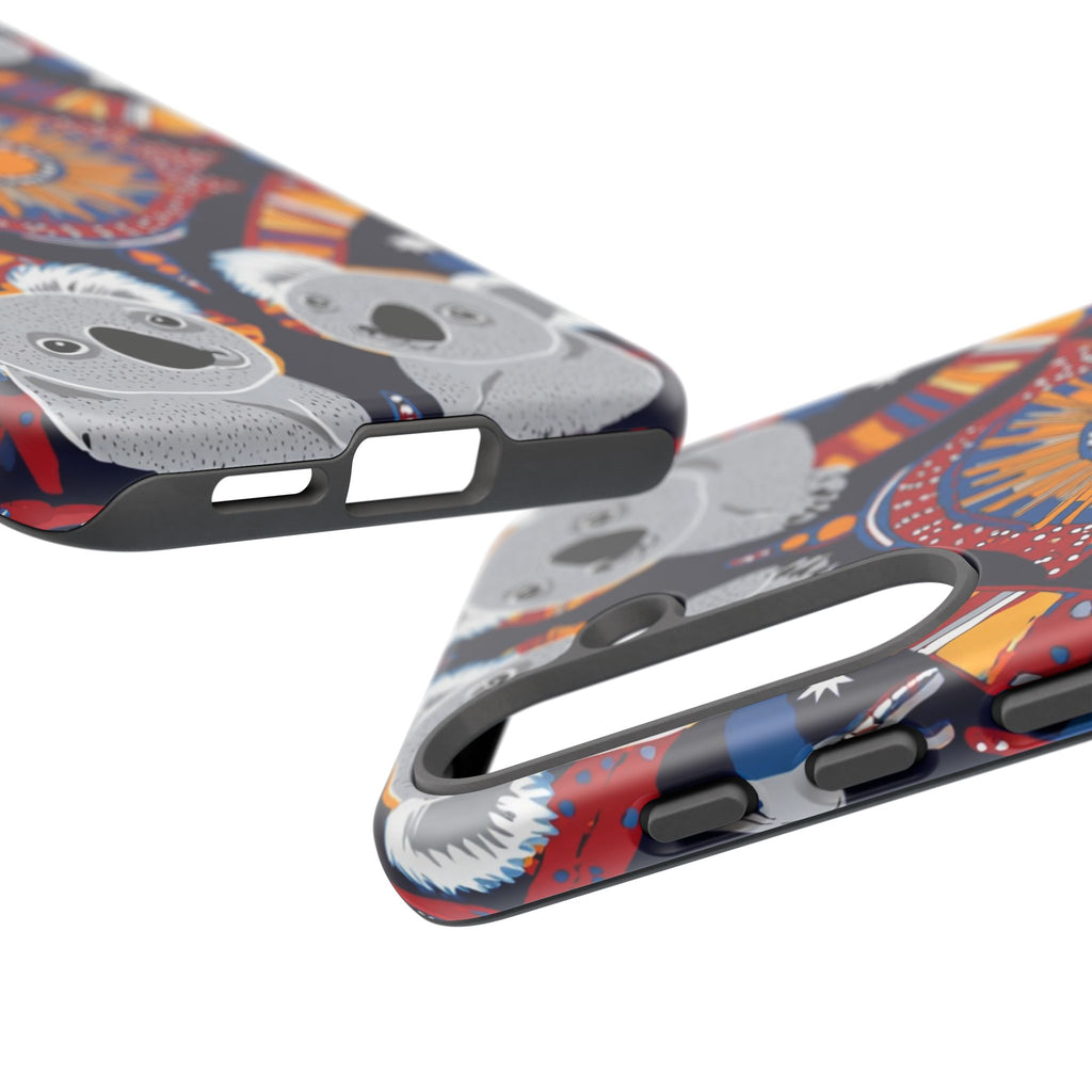 Koala Pattern Phone Case — Cute Indigenous-Inspired Design