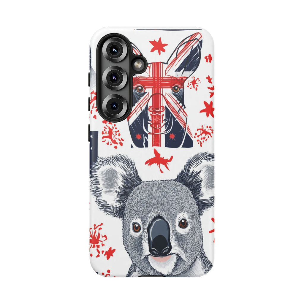 Koala Australia Flag Phone Case - Cute Aussie Animal Protective Case