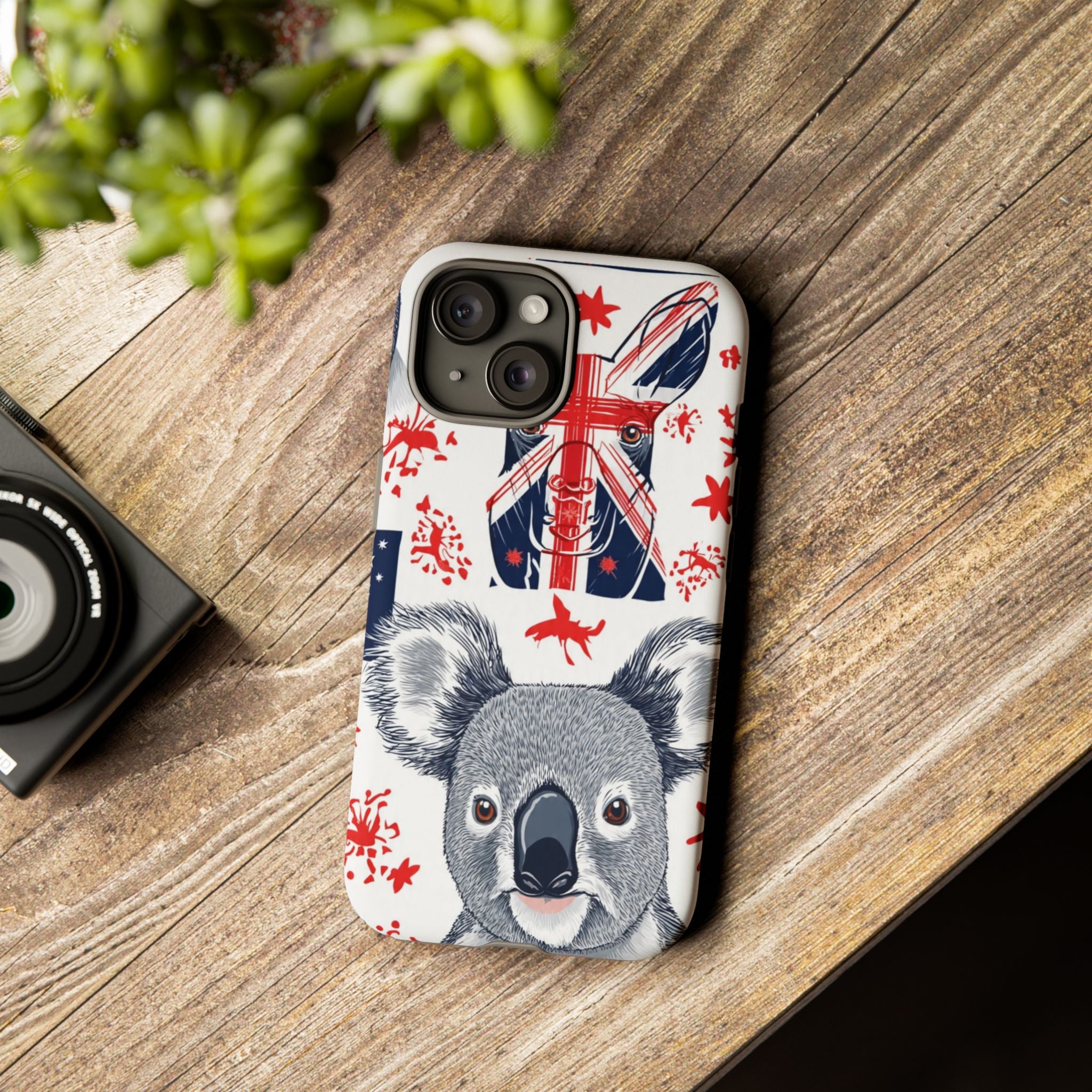 Koala Australia Flag Phone Case - Cute Aussie Animal Protective Case