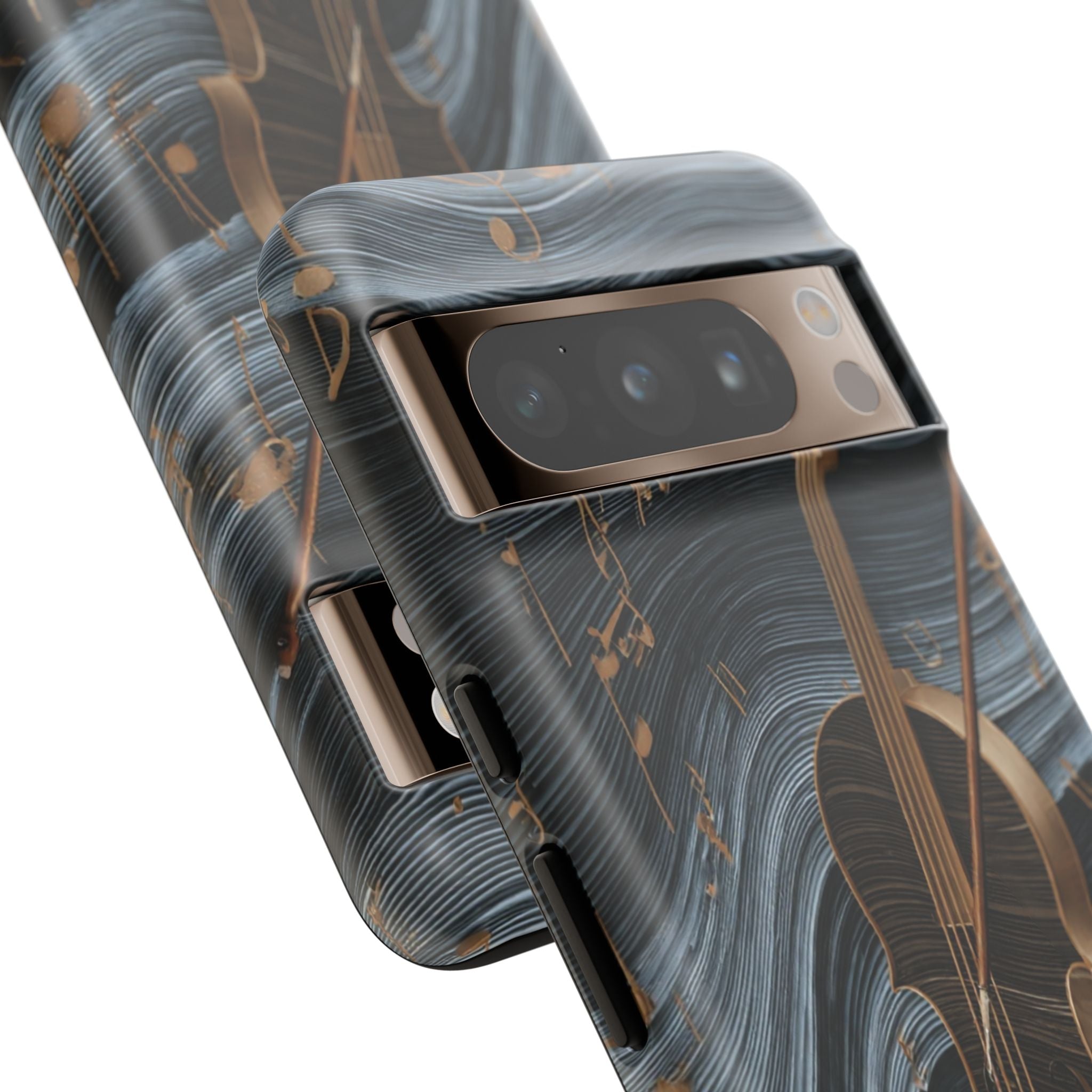 Violin Melody Tough Phone Case — Musical Instrument Art Protective Cover