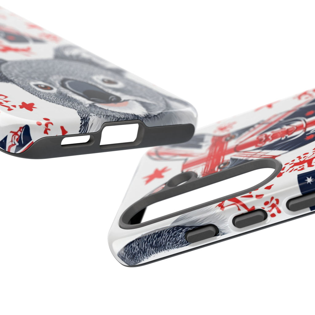 Koala Australia Flag Phone Case - Cute Aussie Animal Protective Case