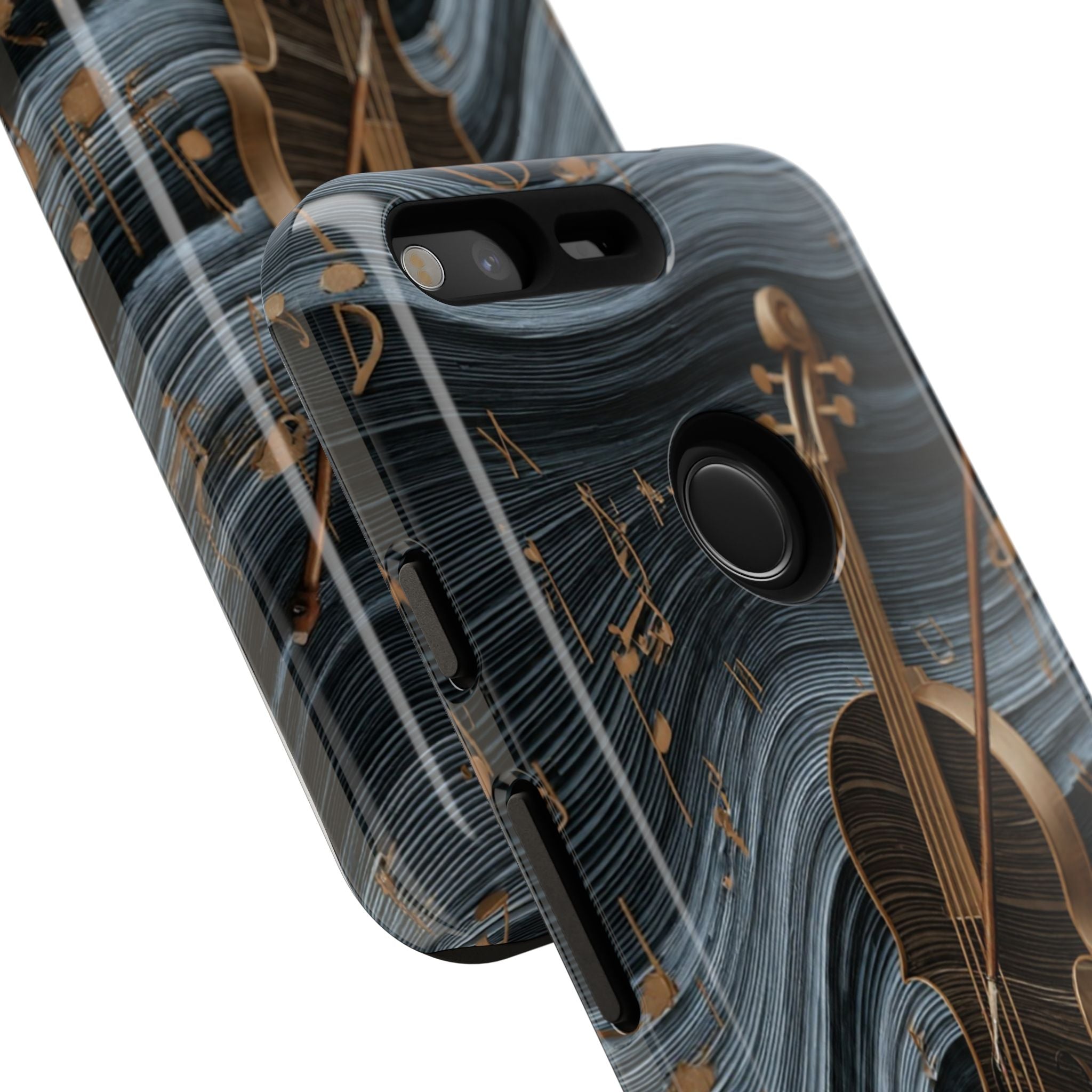 Violin Melody Tough Phone Case — Musical Instrument Art Protective Cover