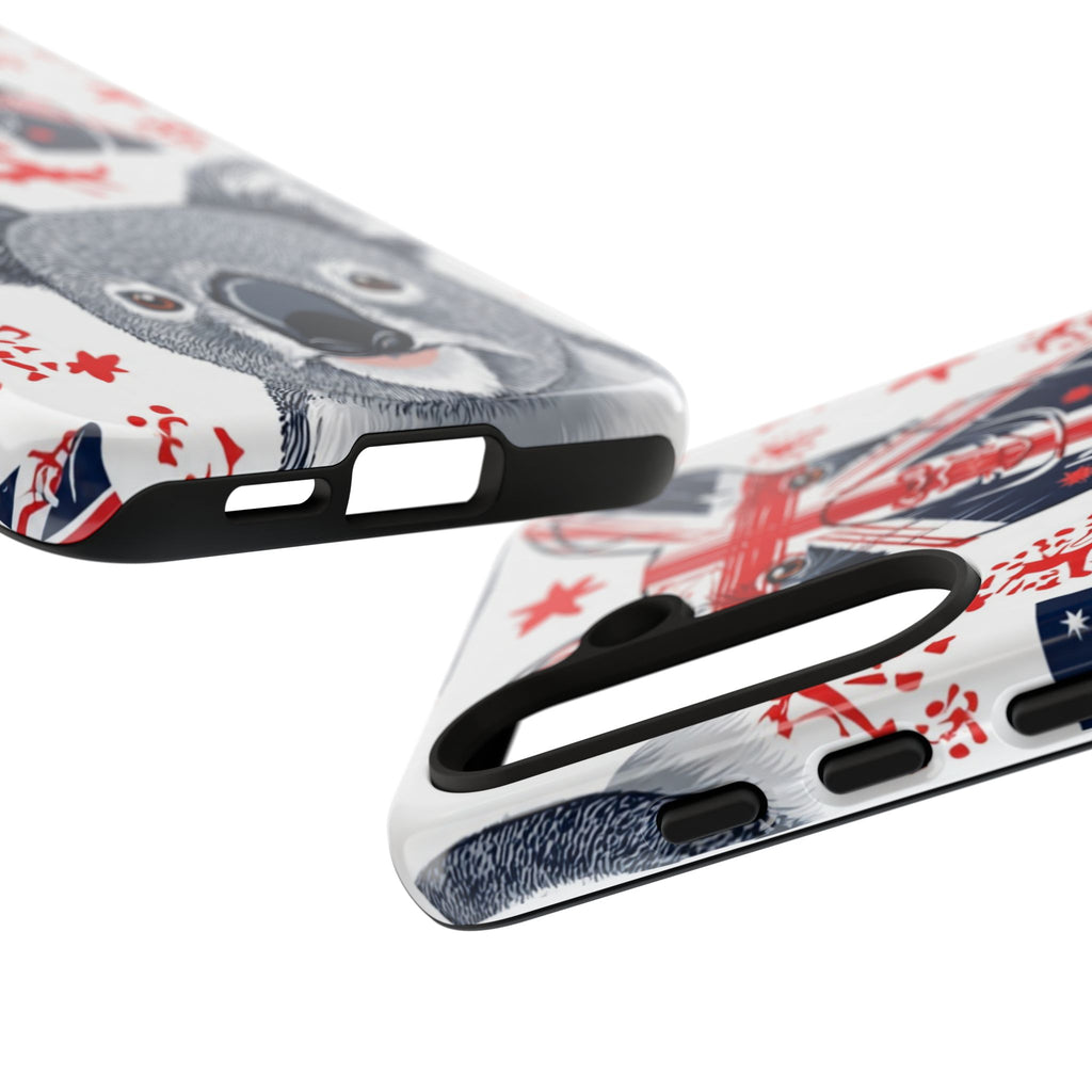 Koala Australia Flag Phone Case - Cute Aussie Animal Protective Case