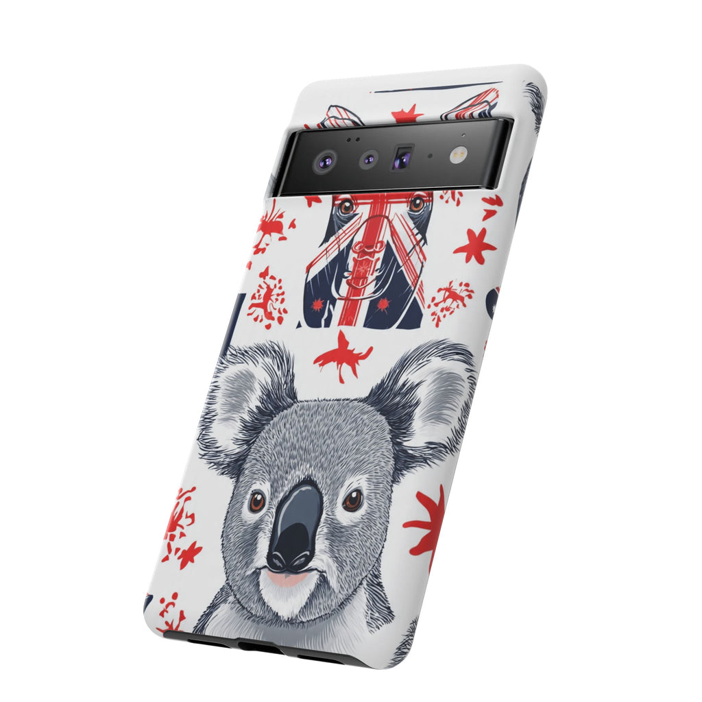 Koala Australia Flag Phone Case - Cute Aussie Animal Protective Case