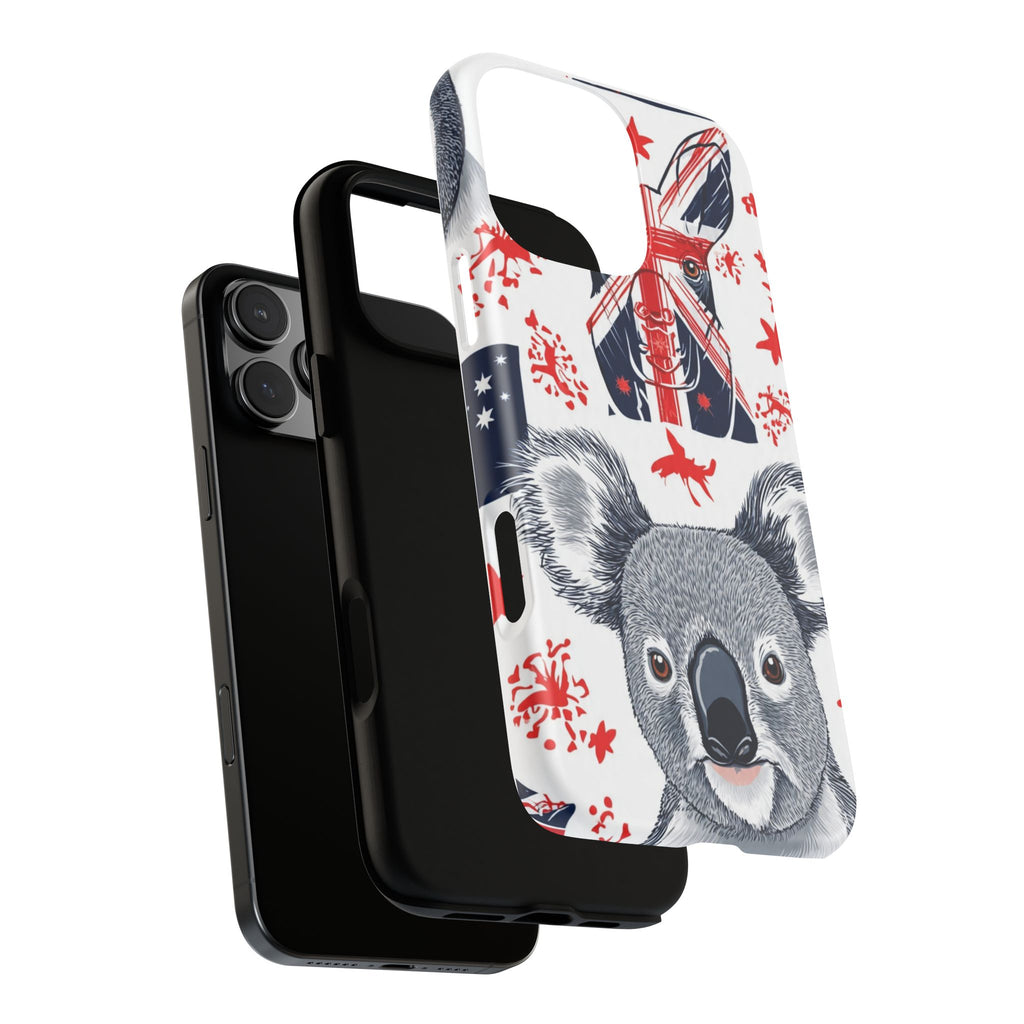 Koala Australia Flag Phone Case - Cute Aussie Animal Protective Case