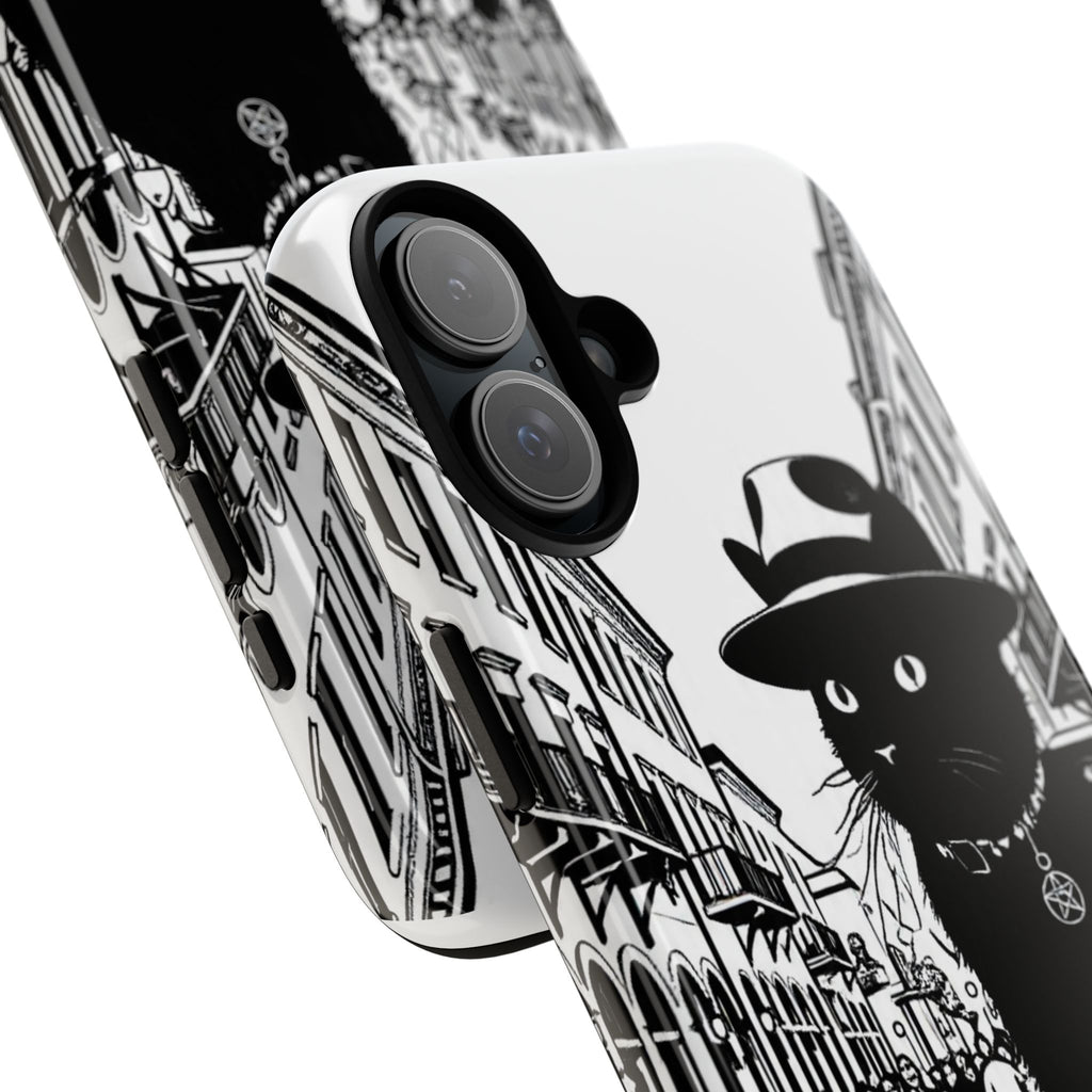 Phone Case — Noir Cat Street Art Design