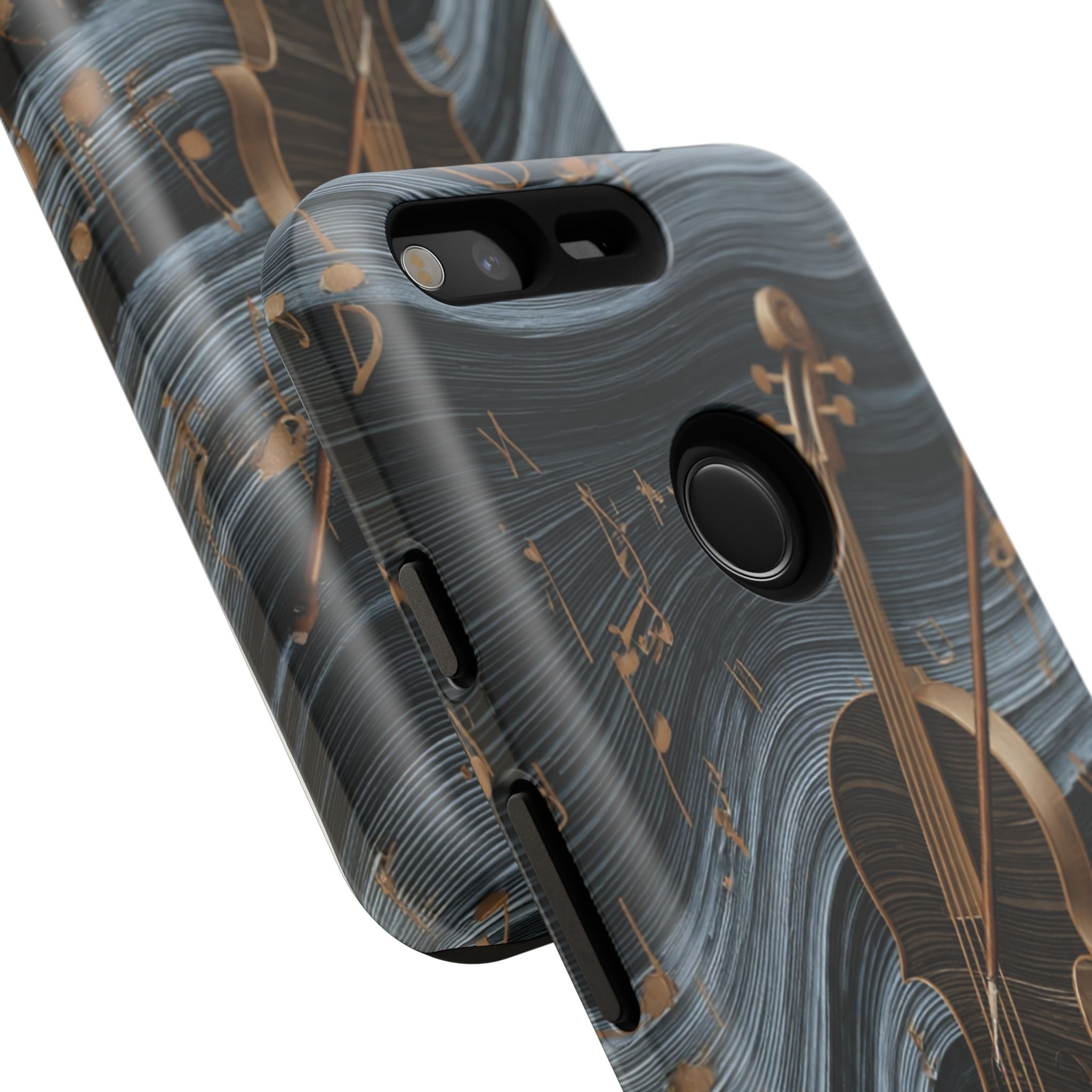 Violin Melody Tough Phone Case — Musical Instrument Art Protective Cover