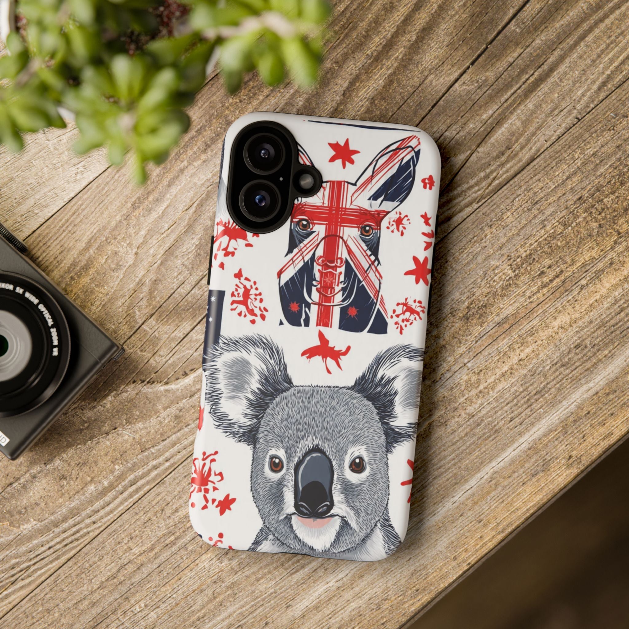 Koala Australia Flag Phone Case - Cute Aussie Animal Protective Case