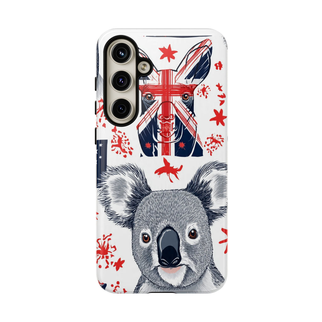 Koala Australia Flag Phone Case - Cute Aussie Animal Protective Case