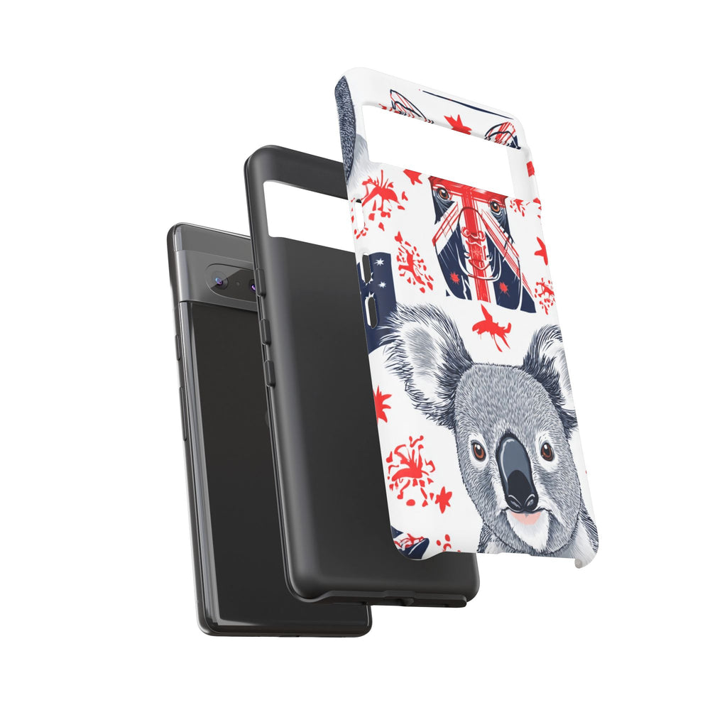 Koala Australia Flag Phone Case - Cute Aussie Animal Protective Case