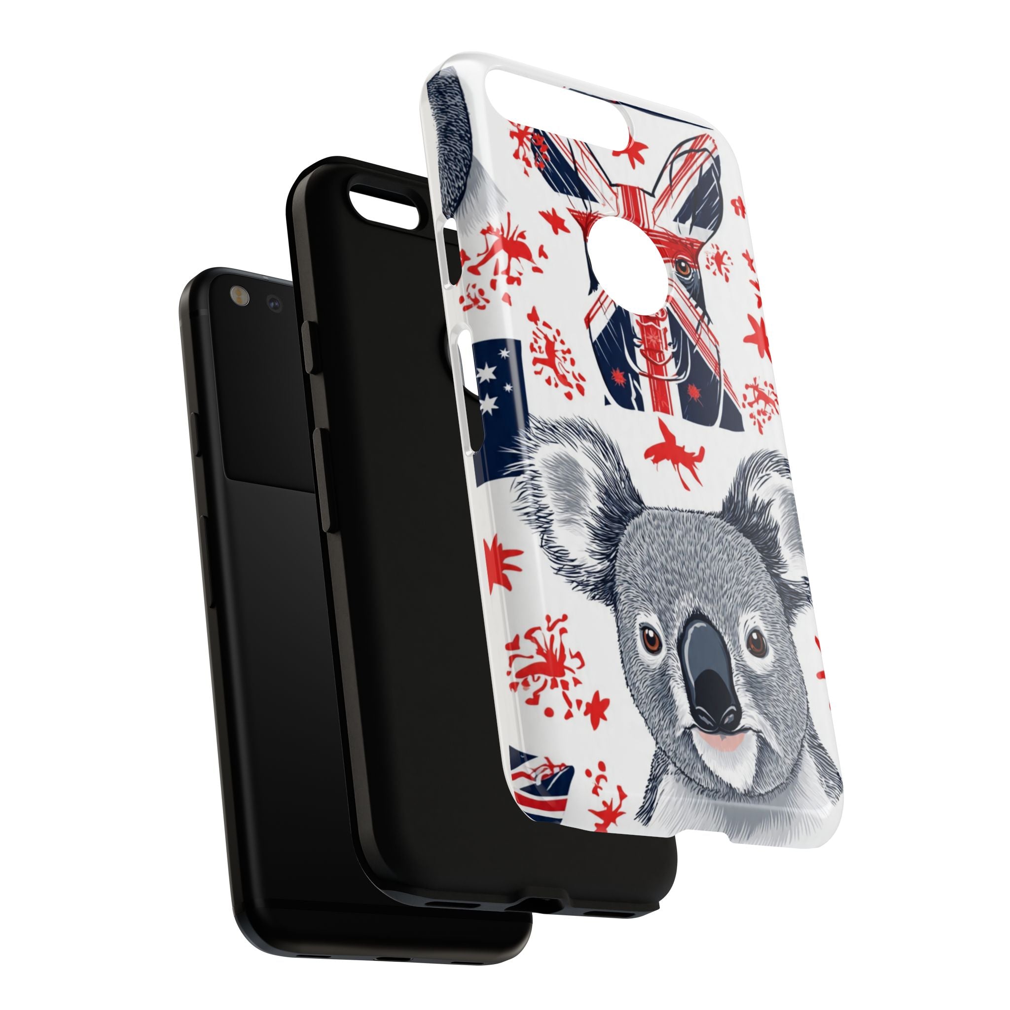 Koala Australia Flag Phone Case - Cute Aussie Animal Protective Case