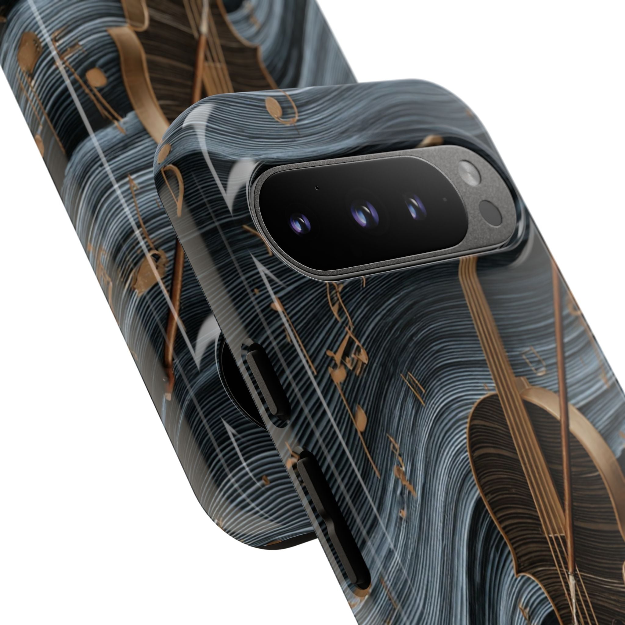 Violin Melody Tough Phone Case — Musical Instrument Art Protective Cover