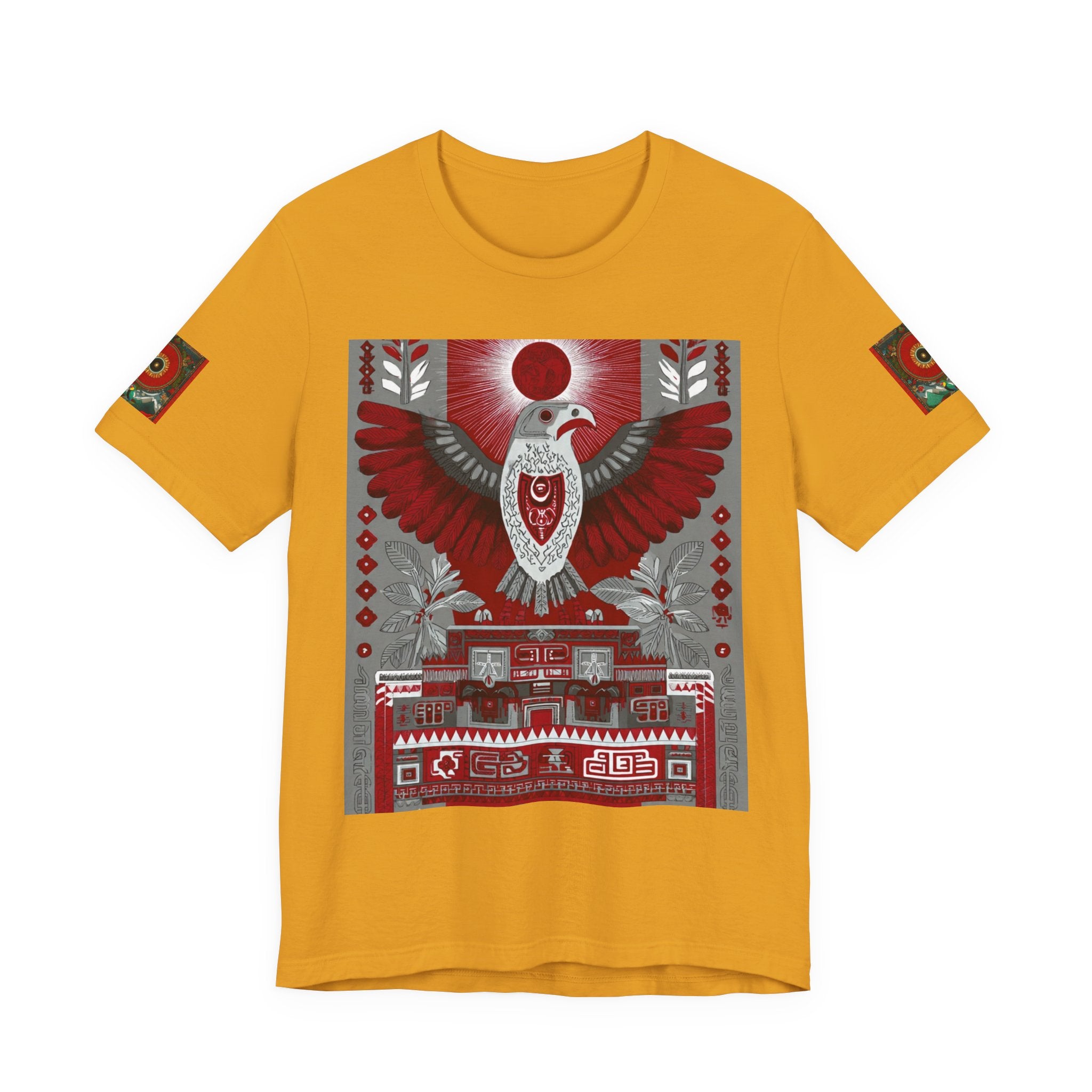 Inca Thunderbird Graphic Tee — Native-Inspired Eagle Art T-Shirt