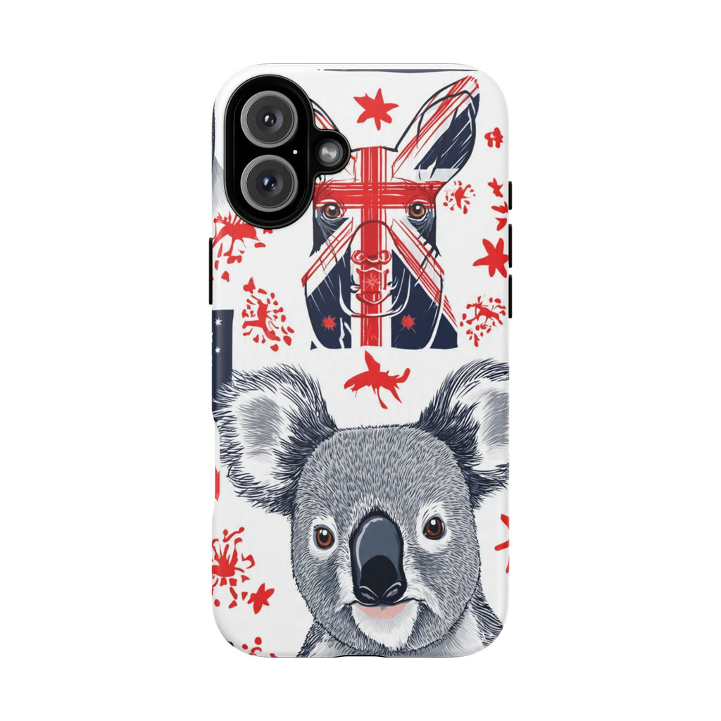 Koala Australia Flag Phone Case - Cute Aussie Animal Protective Case