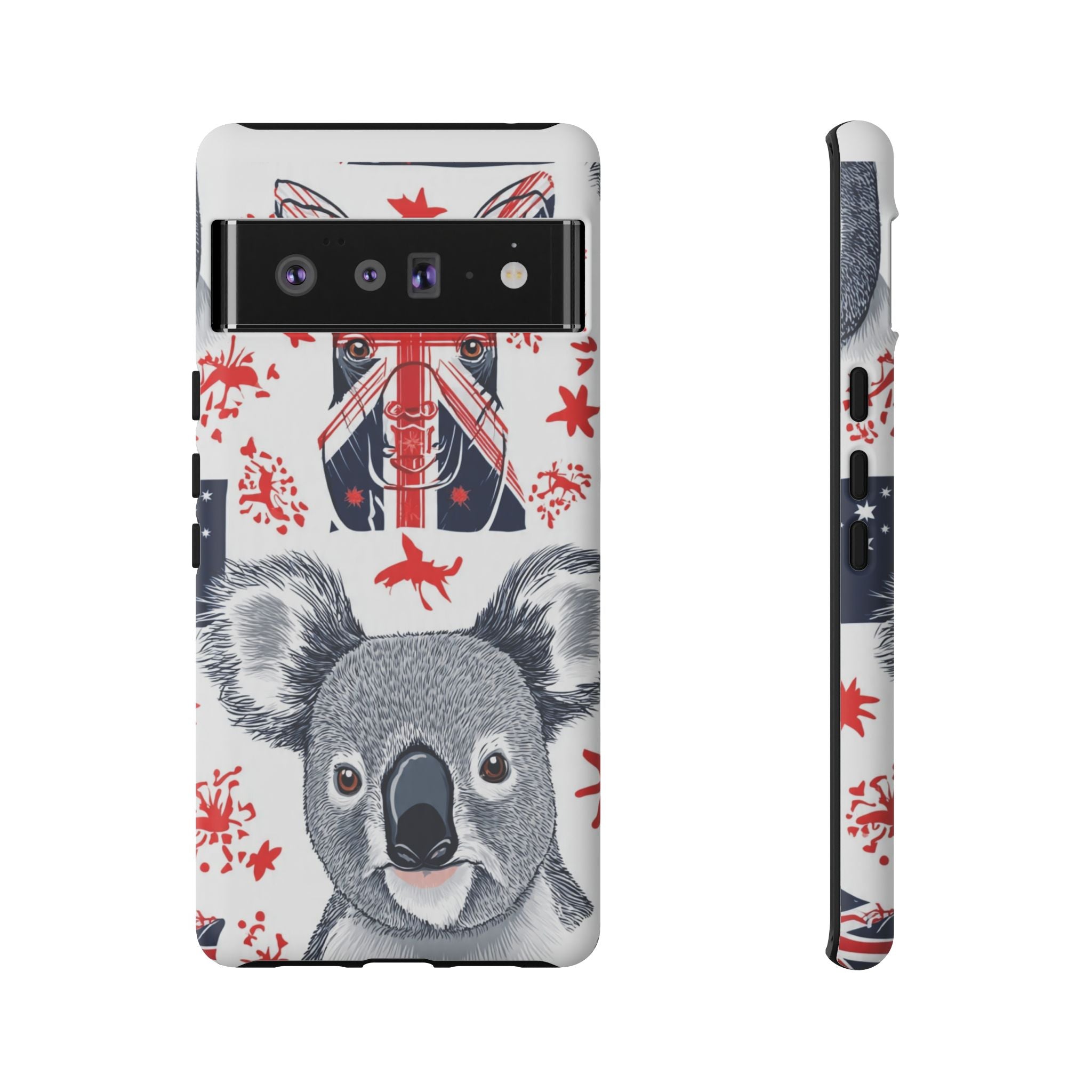 Koala Australia Flag Phone Case - Cute Aussie Animal Protective Case