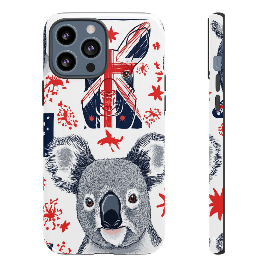 Koala Australia Flag Phone Case - Cute Aussie Animal Protective Case
