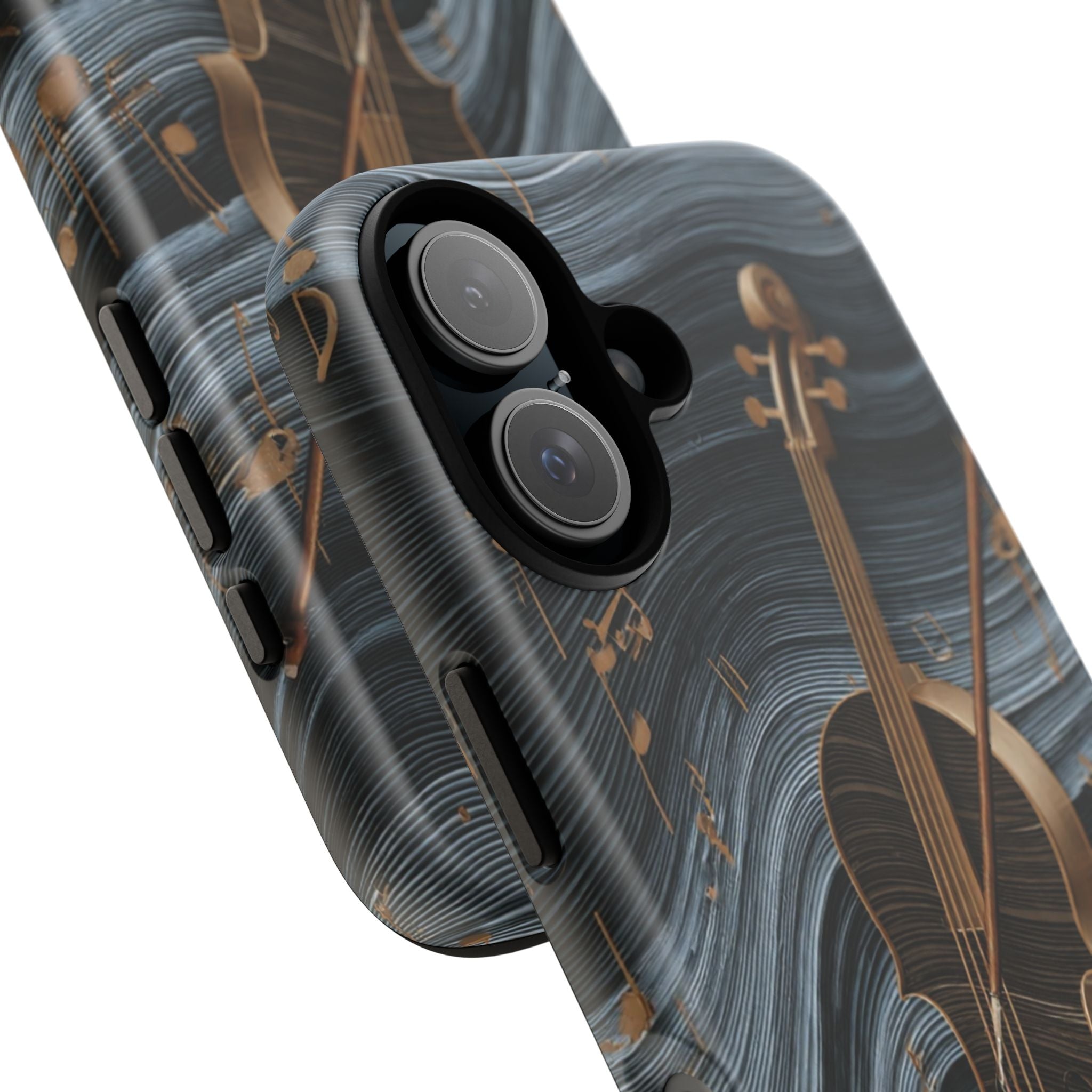 Violin Melody Tough Phone Case — Musical Instrument Art Protective Cover