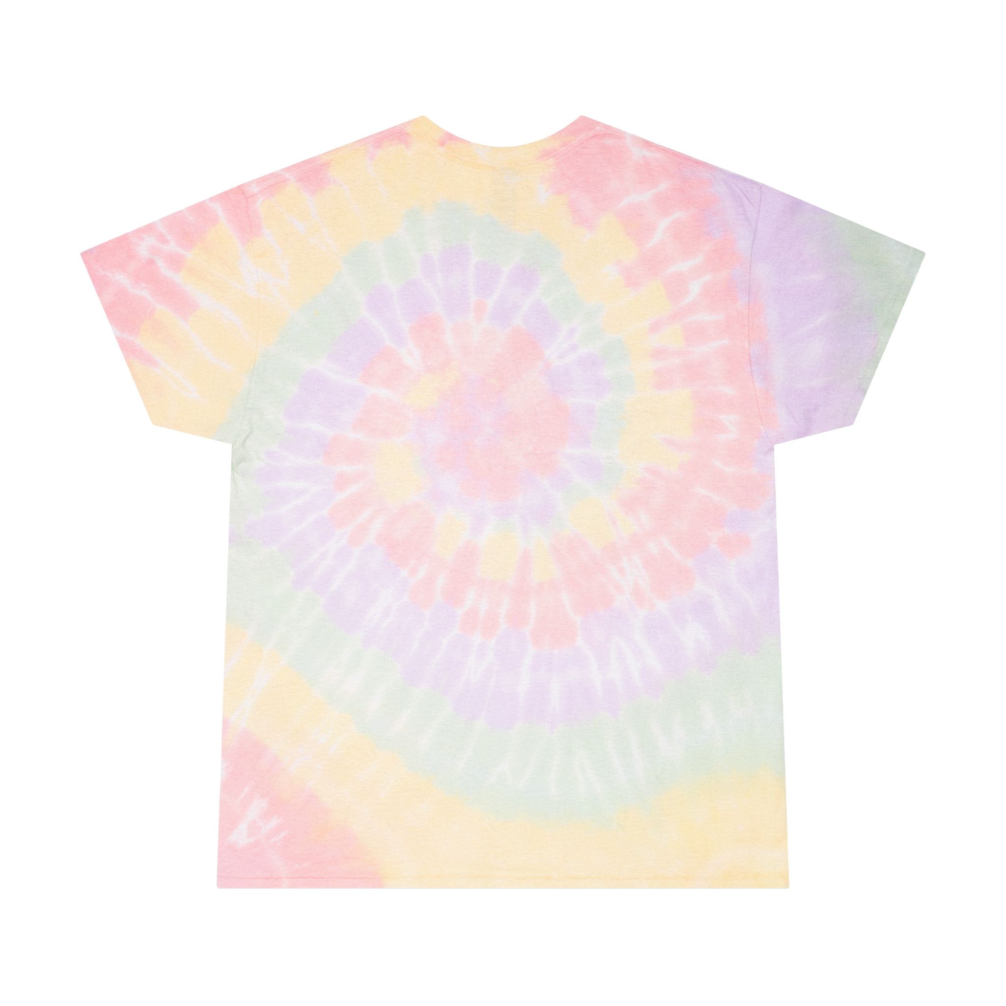 Tie-Dye Spiral Tee — Vintage Southwestern Eagle Graphic