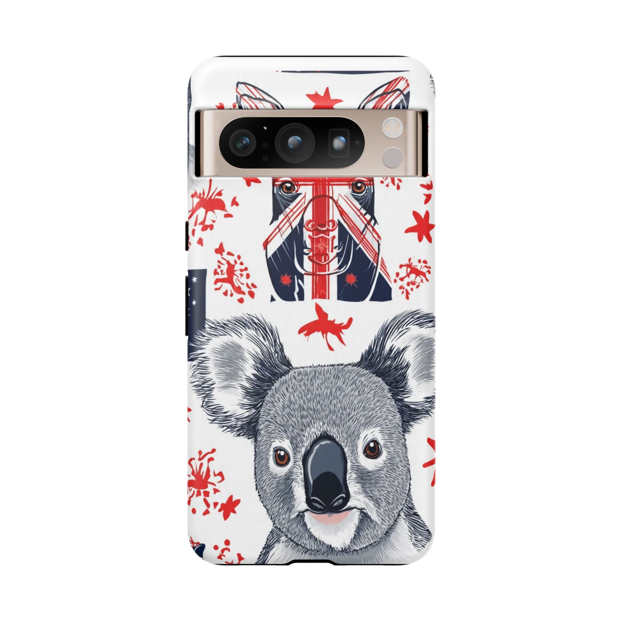 Koala Australia Flag Phone Case - Cute Aussie Animal Protective Case