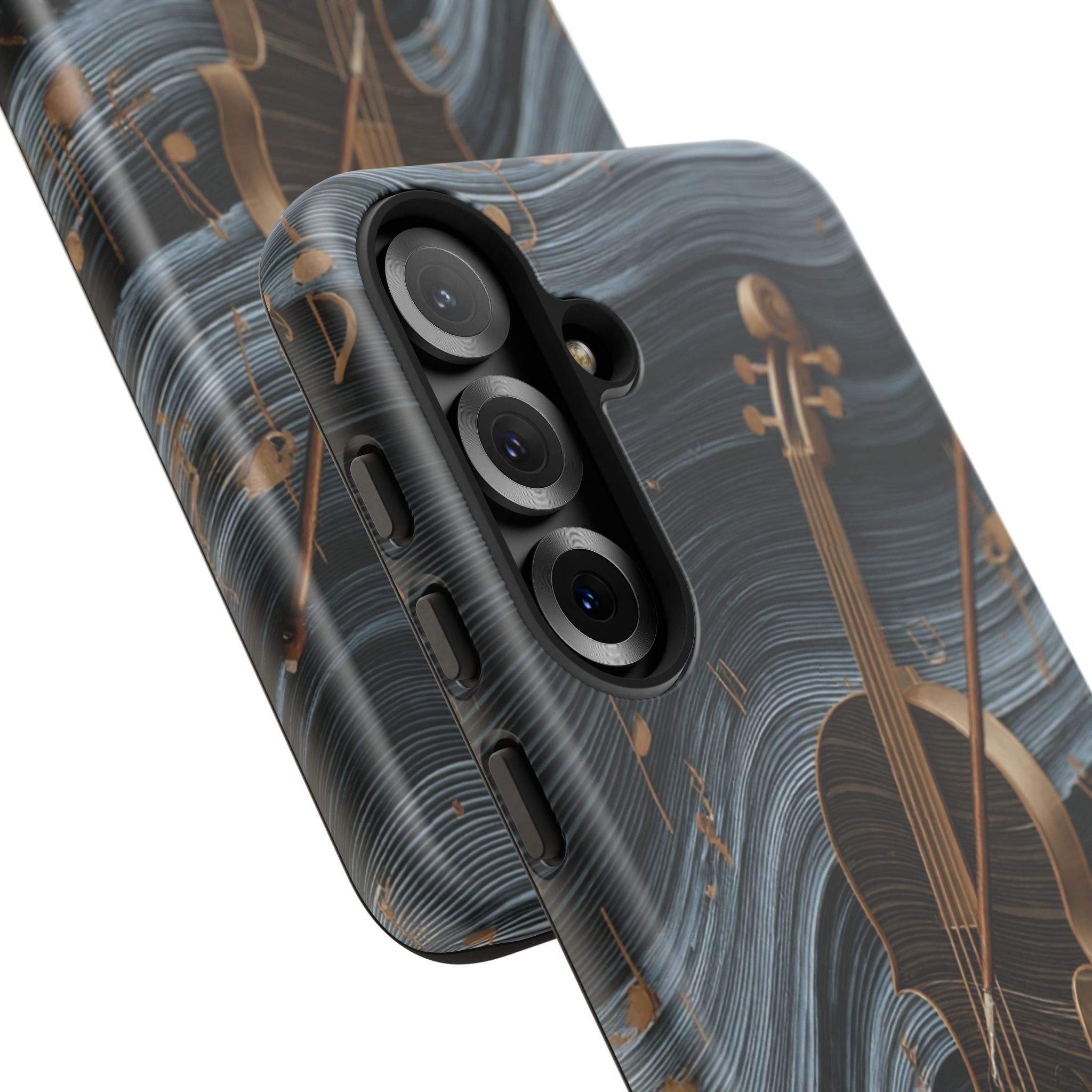 Violin Melody Tough Phone Case — Musical Instrument Art Protective Cover