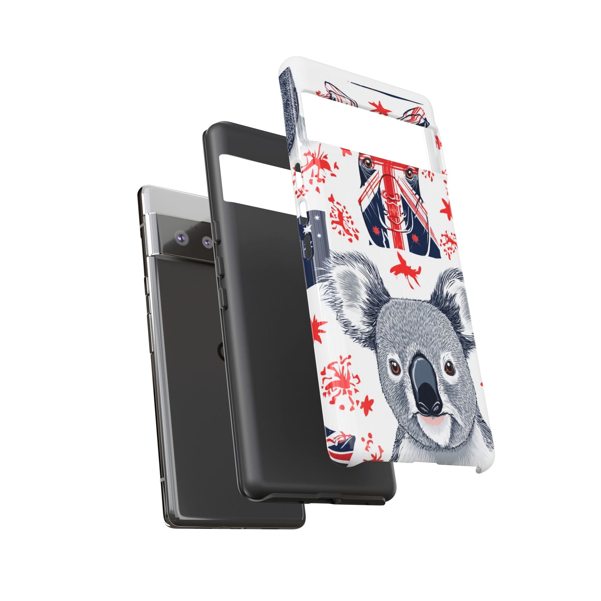 Koala Australia Flag Phone Case - Cute Aussie Animal Protective Case