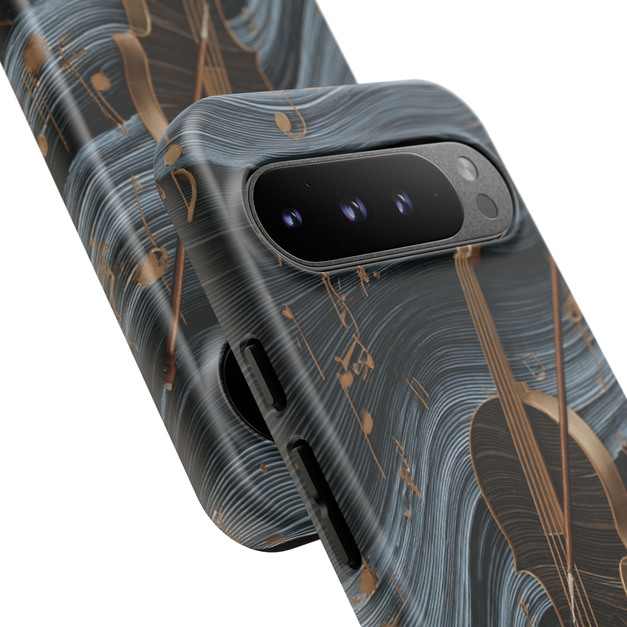 Violin Melody Tough Phone Case — Musical Instrument Art Protective Cover