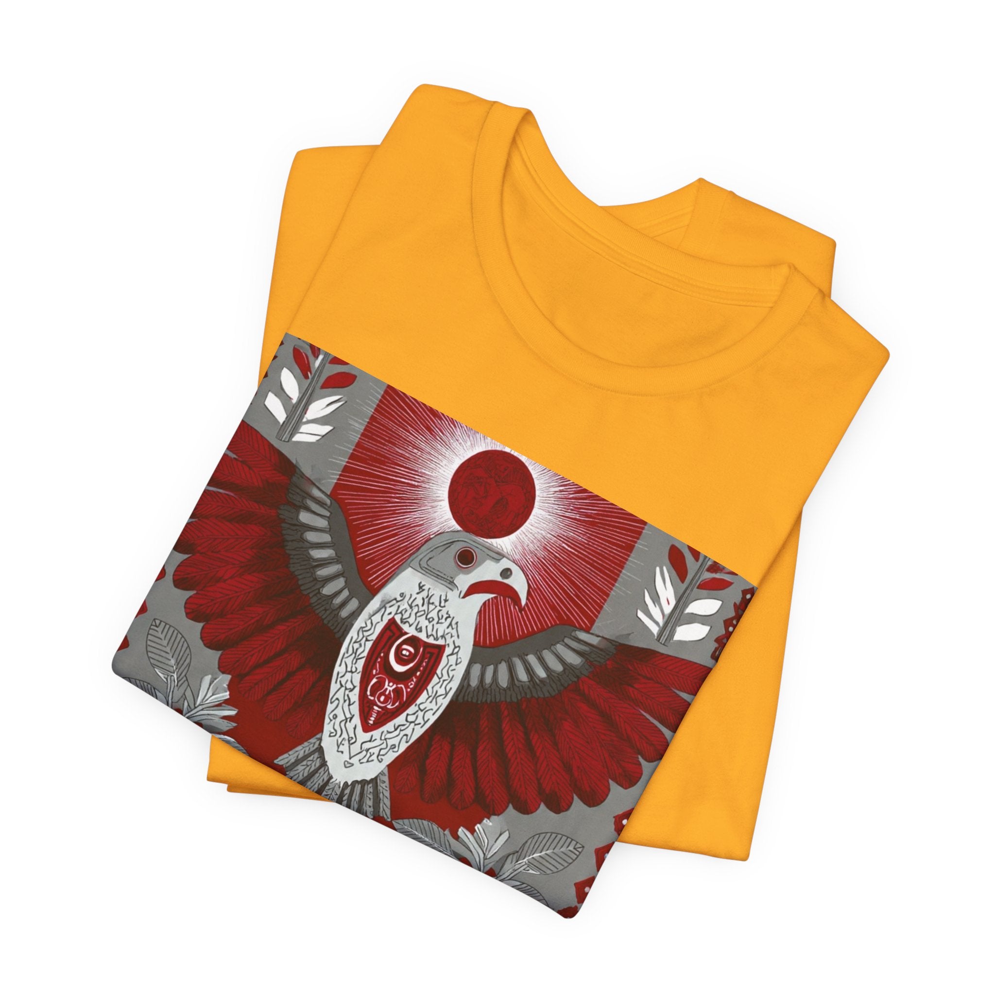 Inca Thunderbird Graphic Tee — Native-Inspired Eagle Art T-Shirt