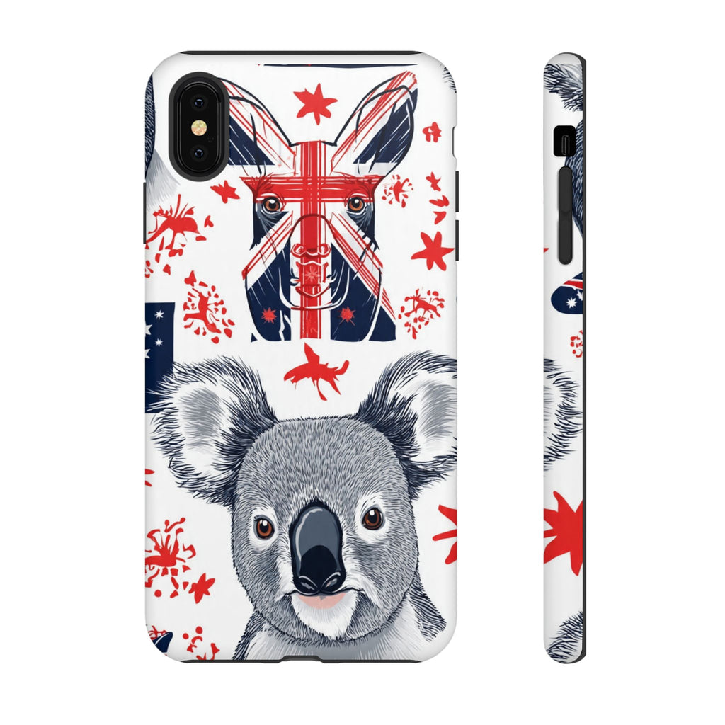 Koala Australia Flag Phone Case - Cute Aussie Animal Protective Case