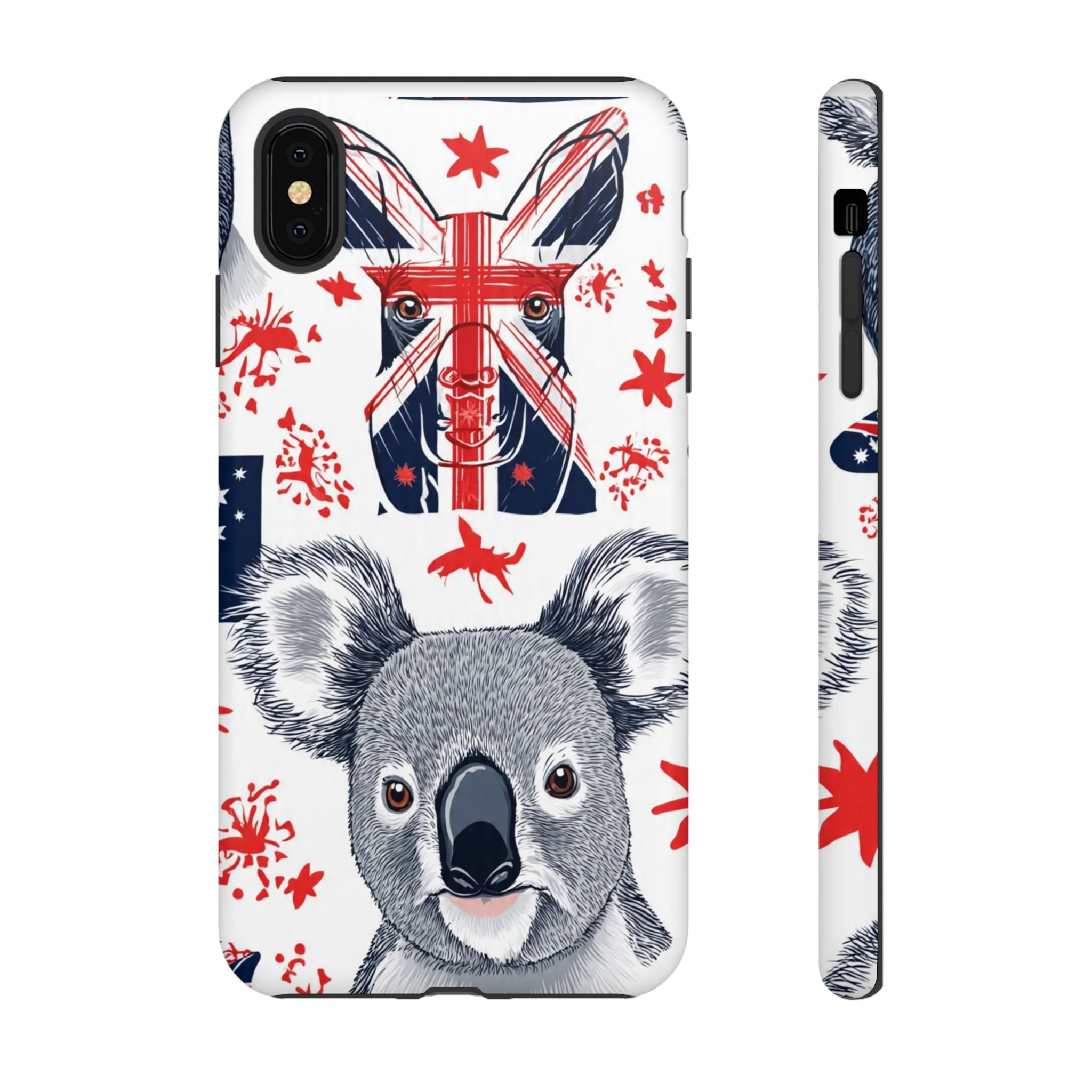 Koala Australia Flag Phone Case - Cute Aussie Animal Protective Case