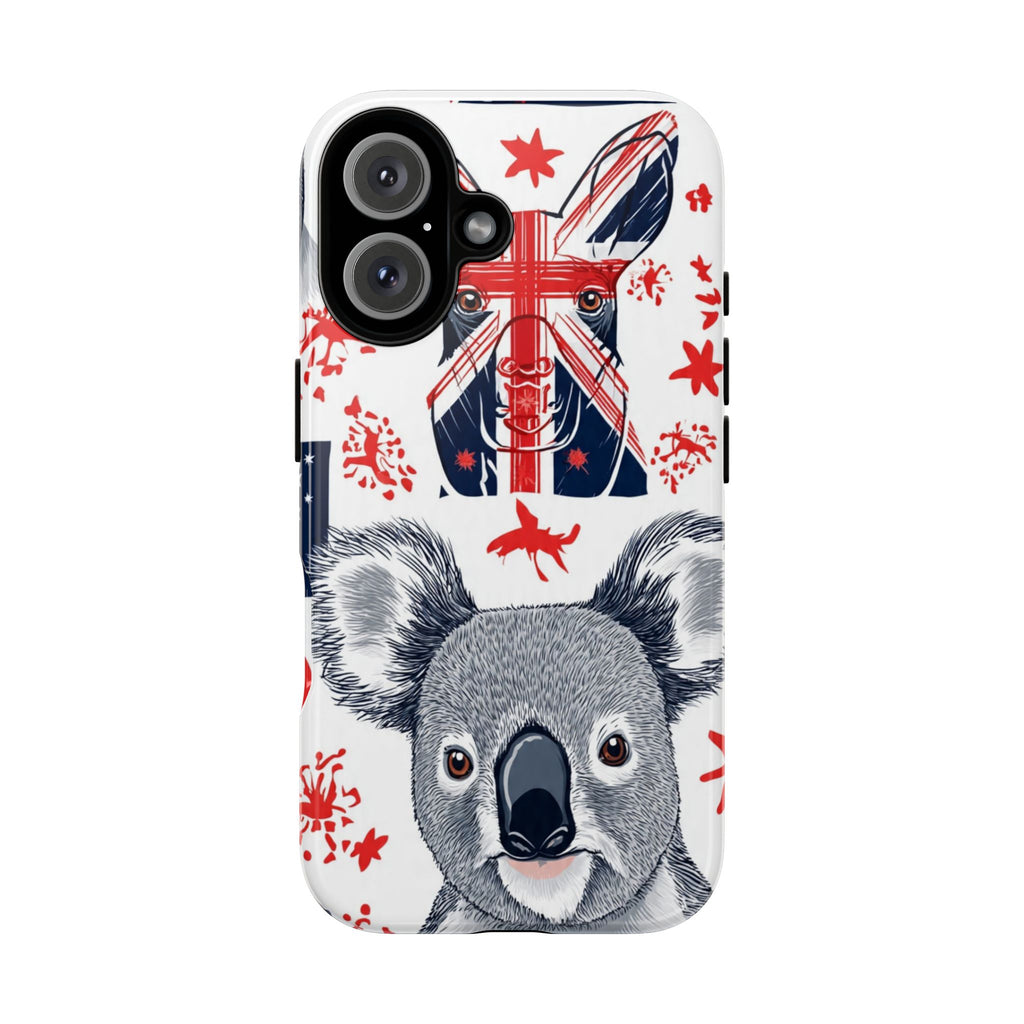 Koala Australia Flag Phone Case - Cute Aussie Animal Protective Case