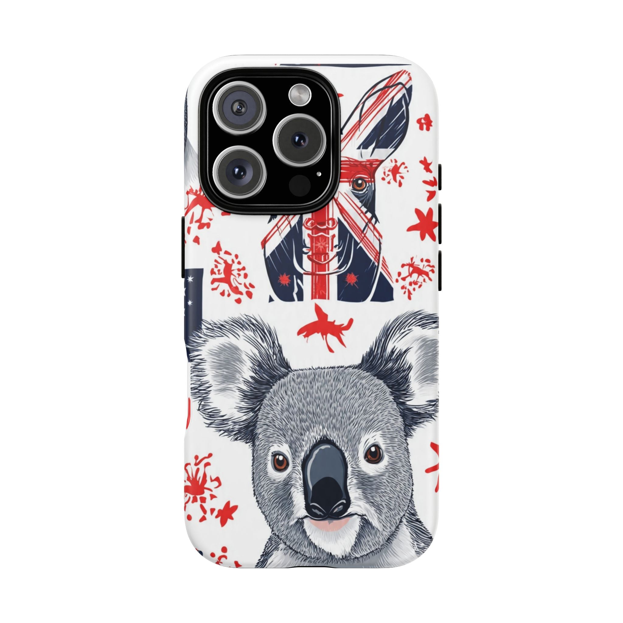 Koala Australia Flag Phone Case - Cute Aussie Animal Protective Case